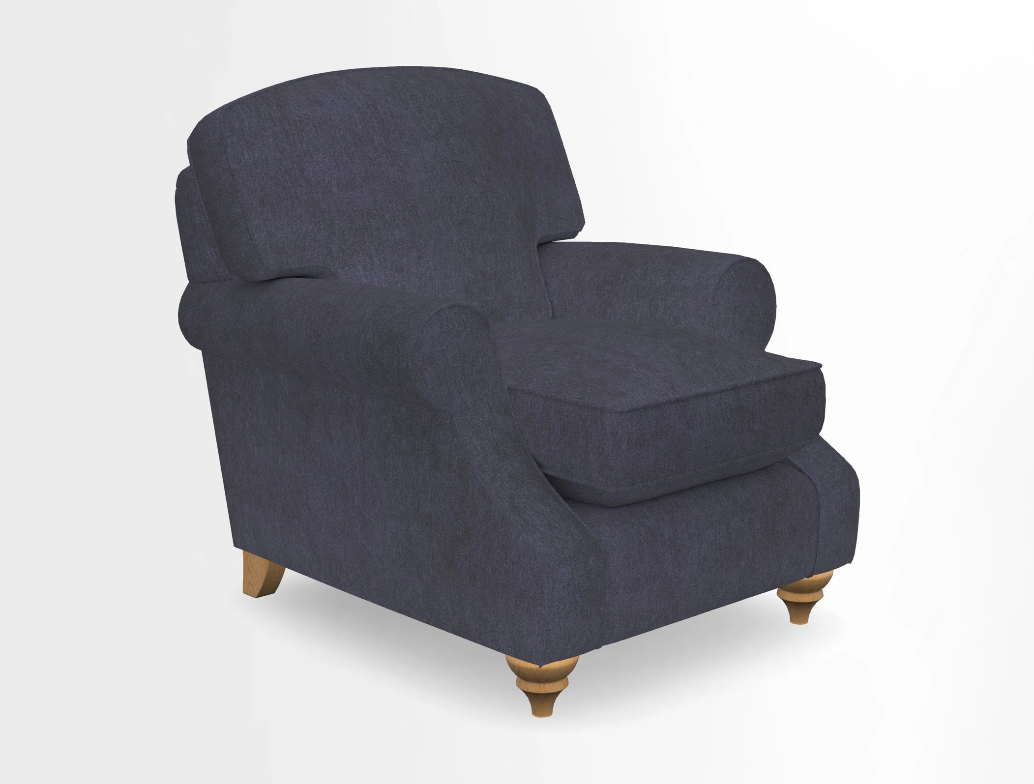 St Mawes Chair in Two Tone Plain Biscuit