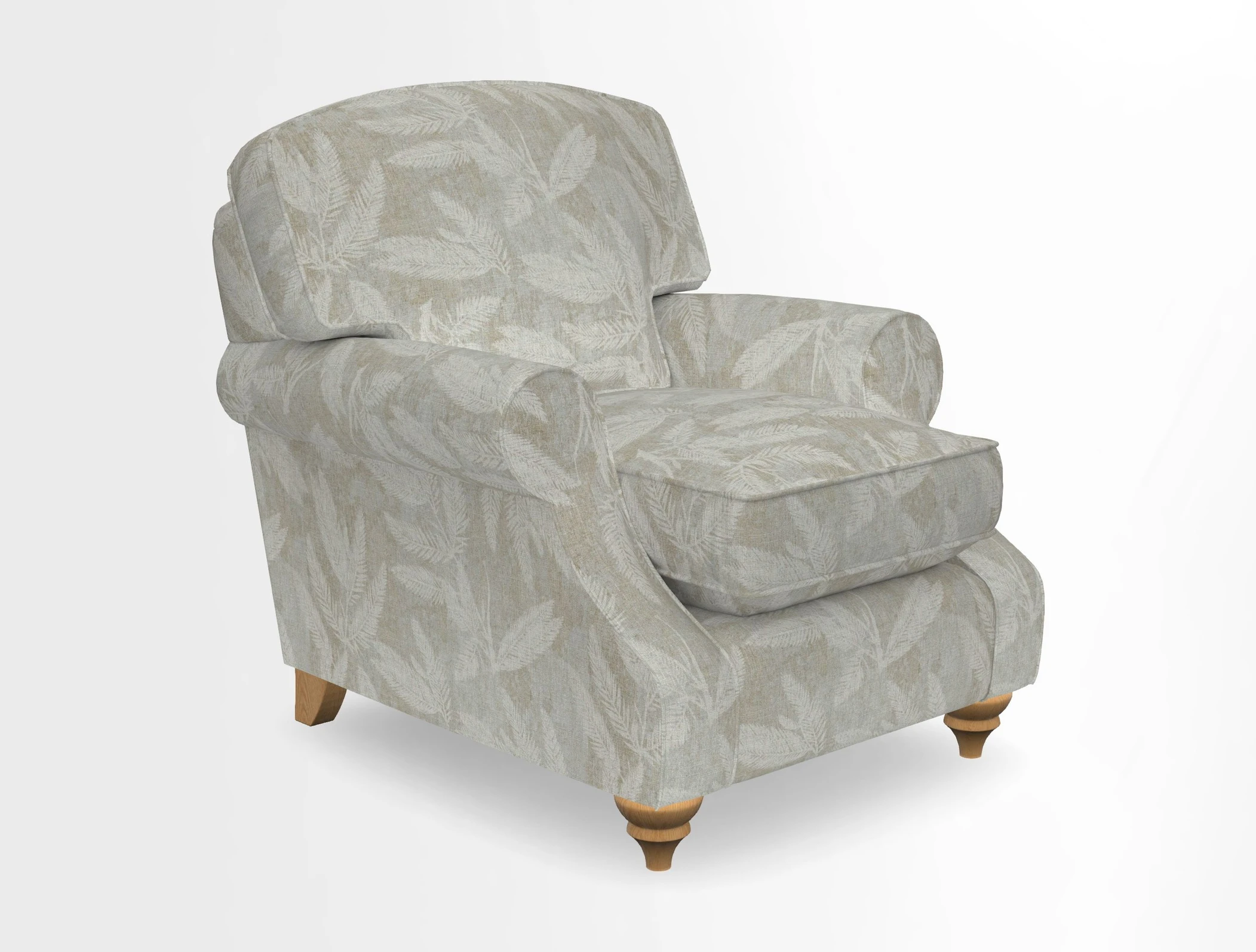 St Mawes Chair in Two Tone Plain Biscuit
