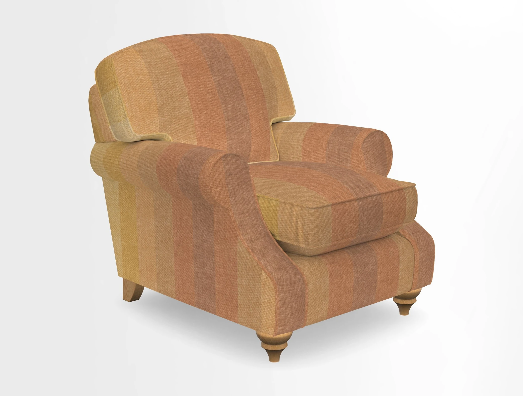 St Mawes Chair in Two Tone Plain Biscuit