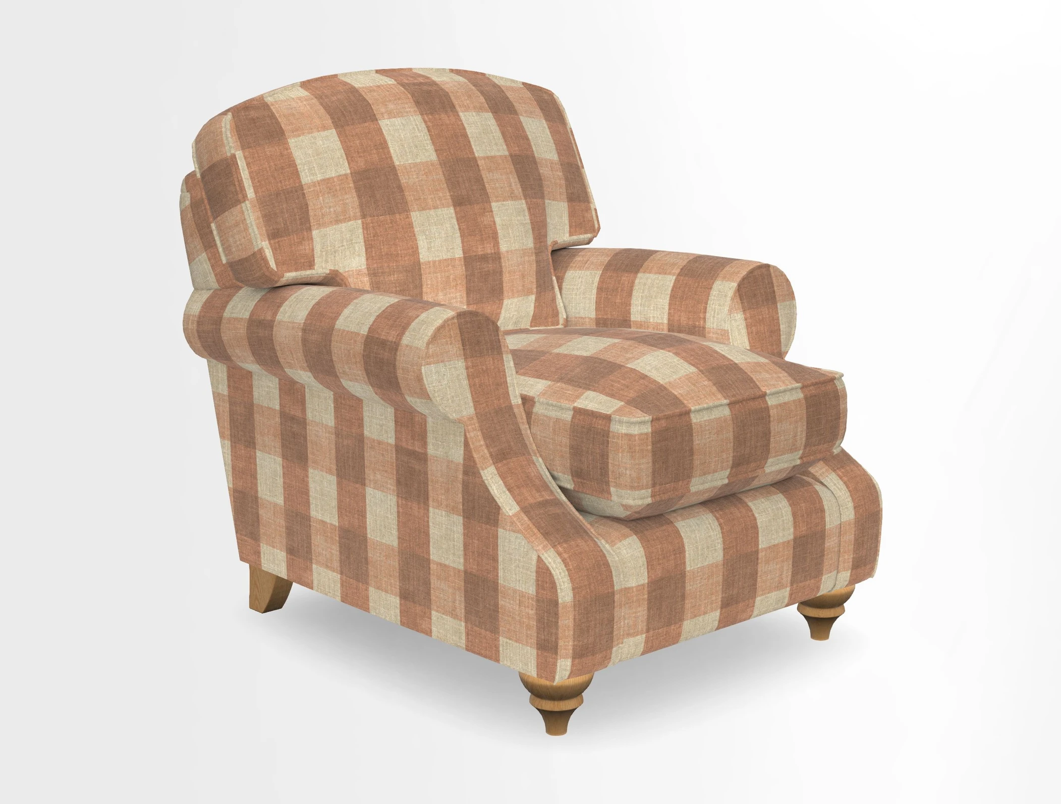 St Mawes Chair in Two Tone Plain Biscuit