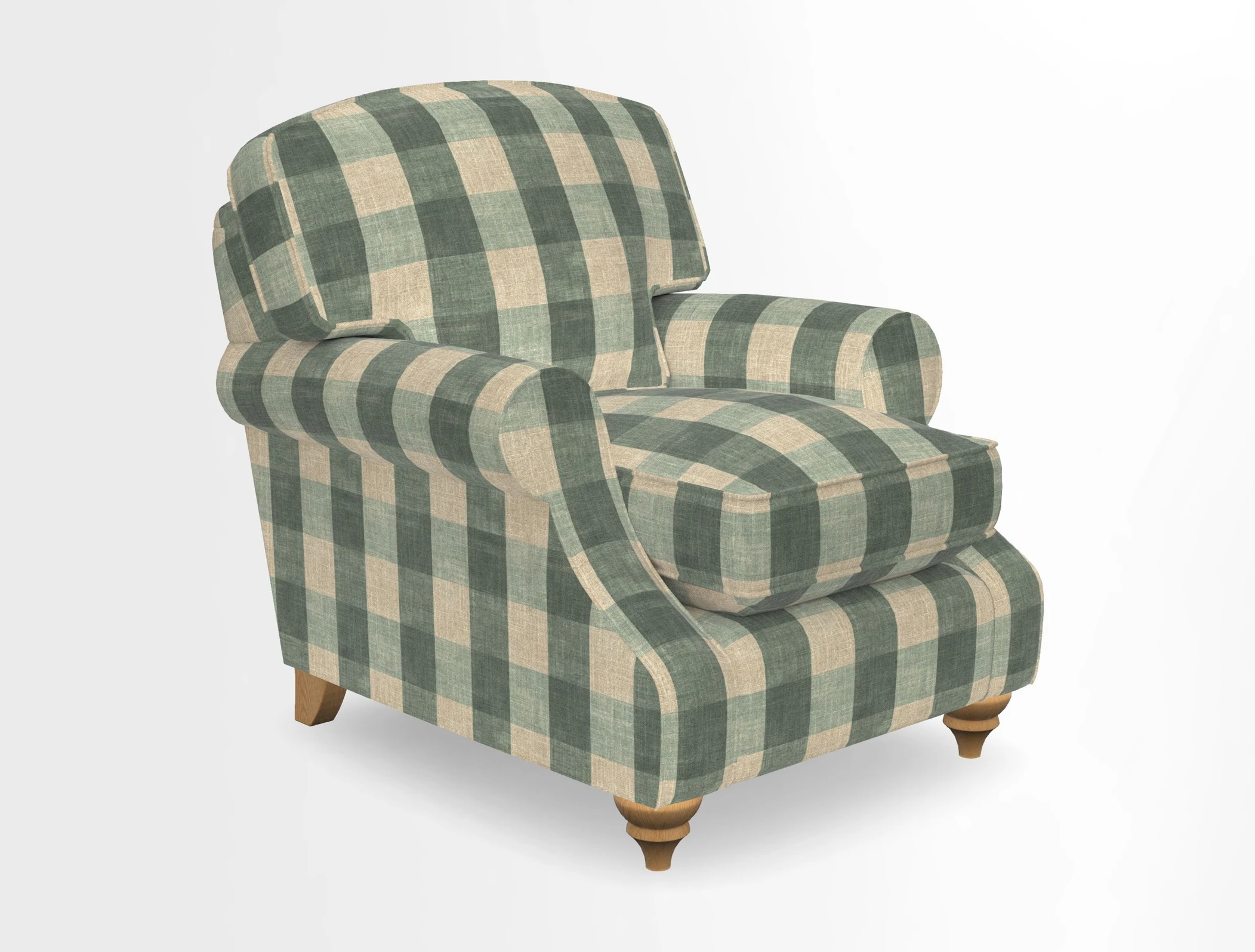 St Mawes Chair in Two Tone Plain Biscuit