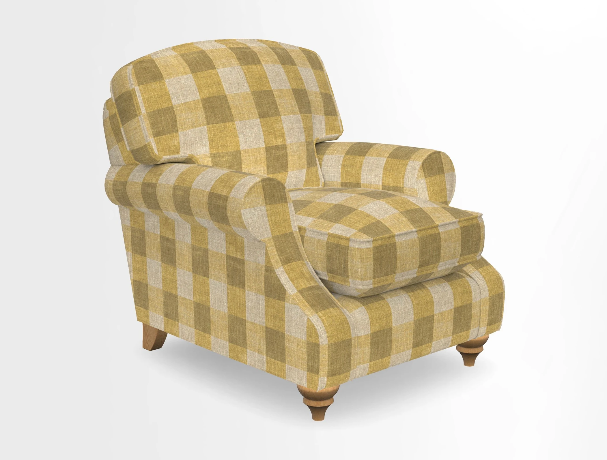 St Mawes Chair in Two Tone Plain Biscuit