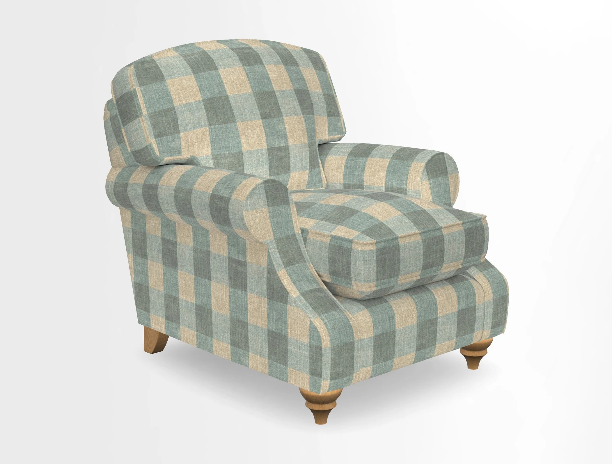St Mawes Chair in Two Tone Plain Biscuit