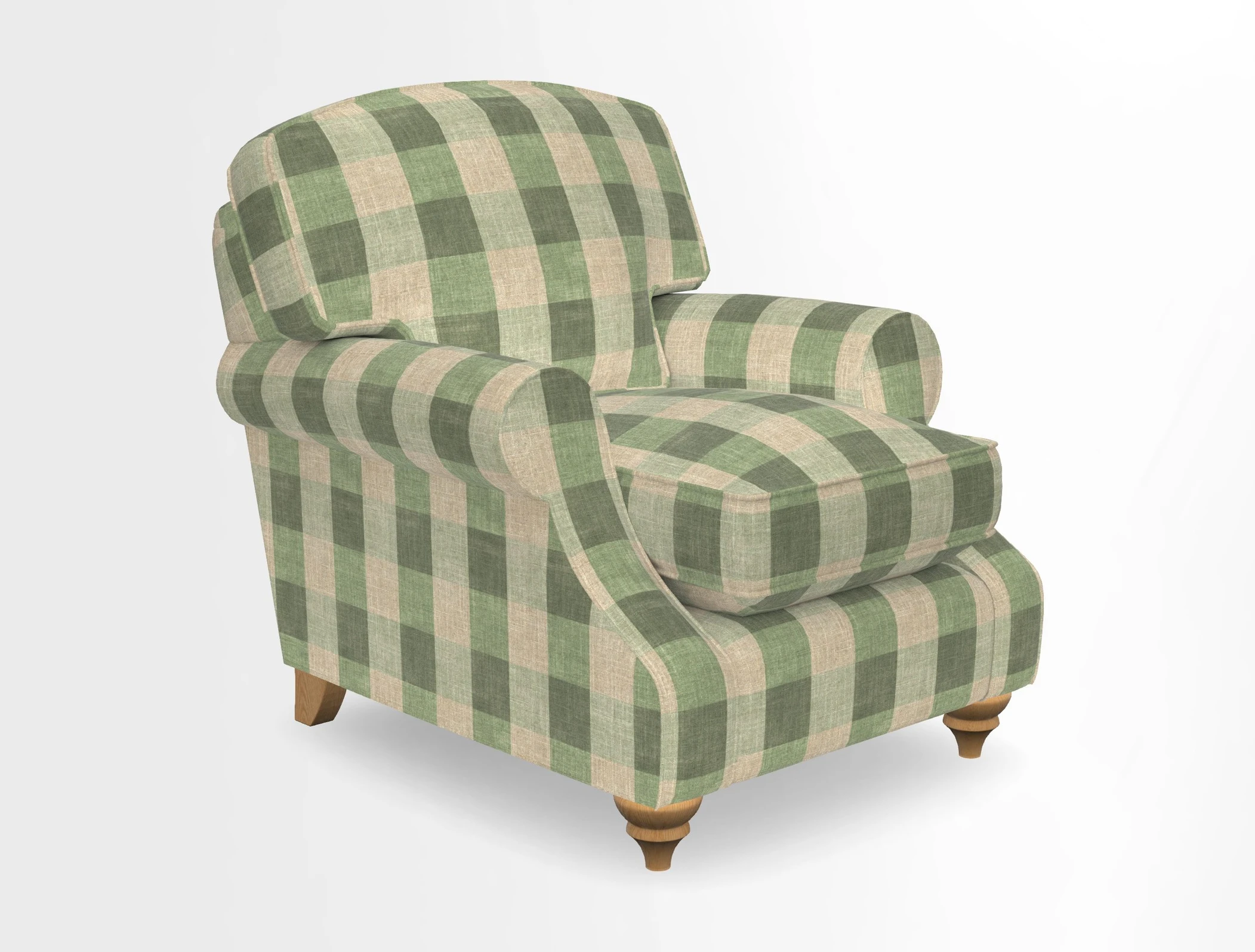 St Mawes Chair in Two Tone Plain Biscuit