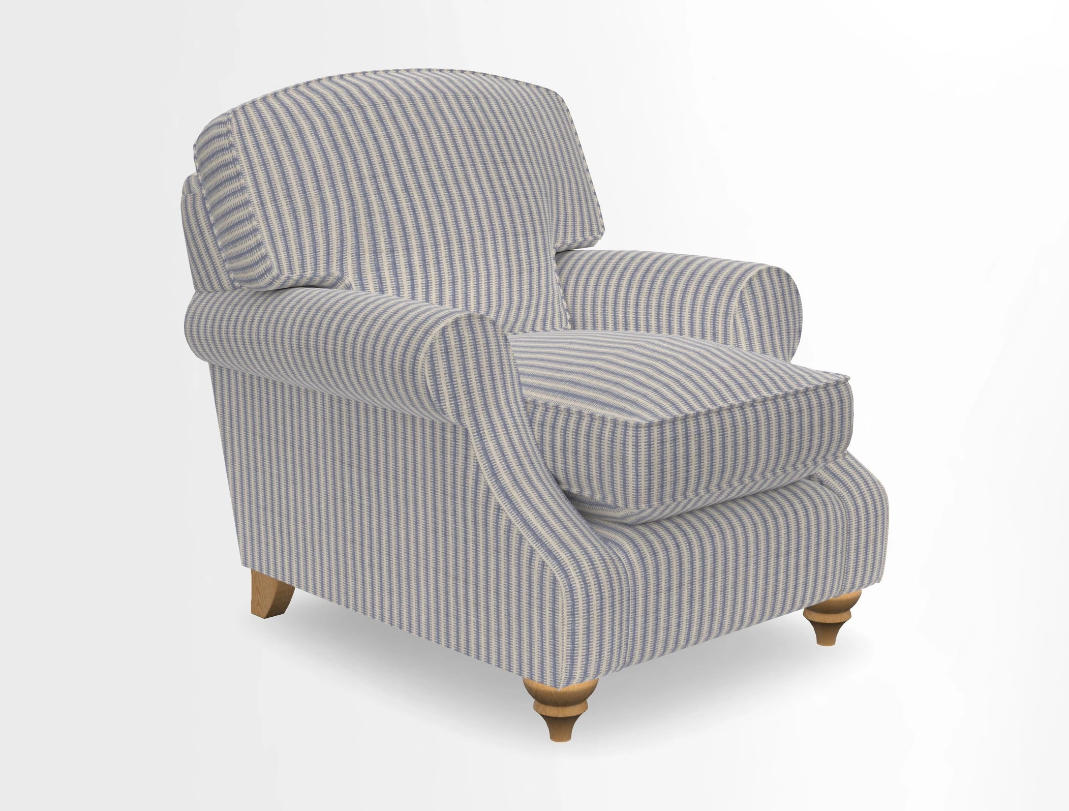 St Mawes Chair in Two Tone Plain Biscuit
