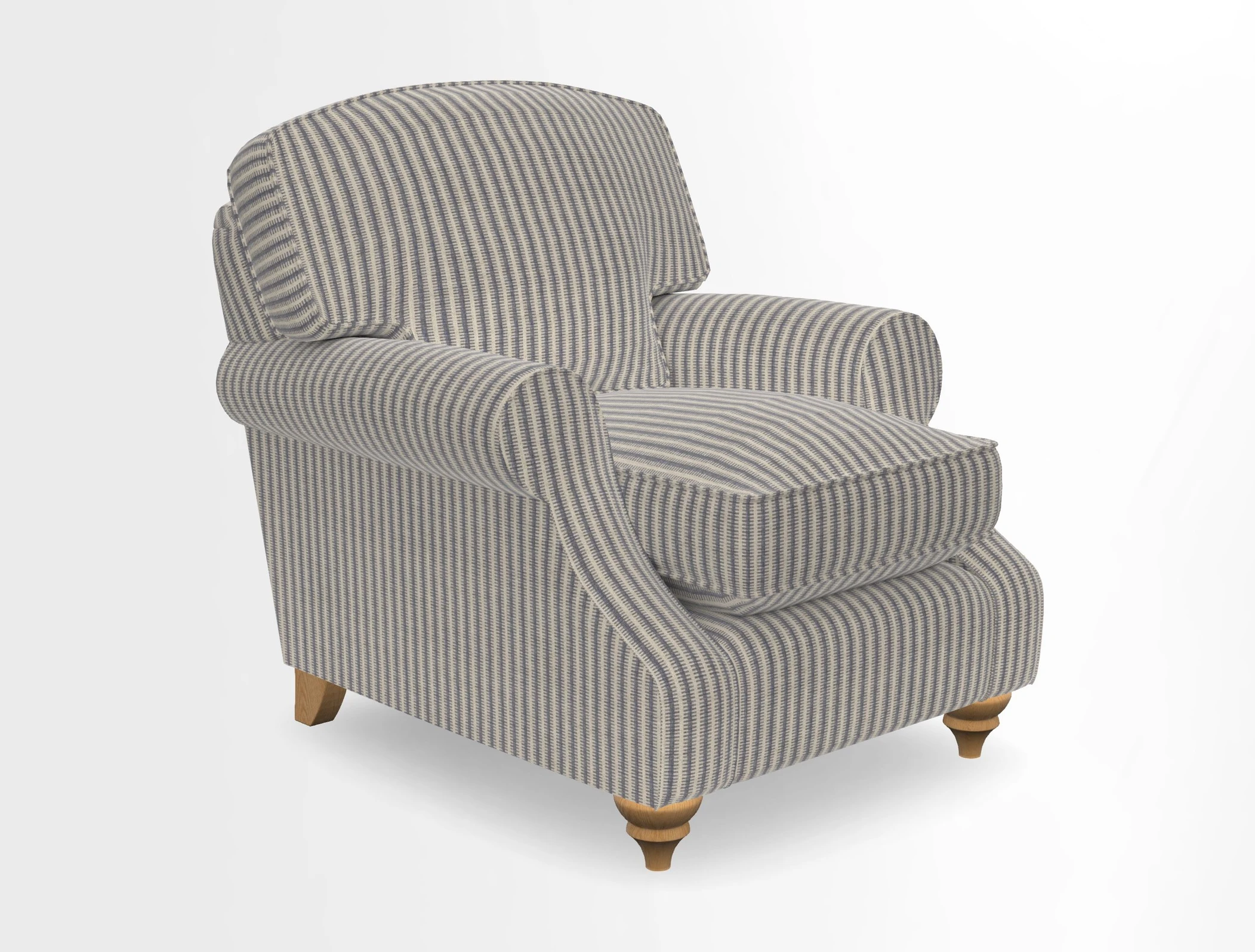 St Mawes Chair in Two Tone Plain Biscuit