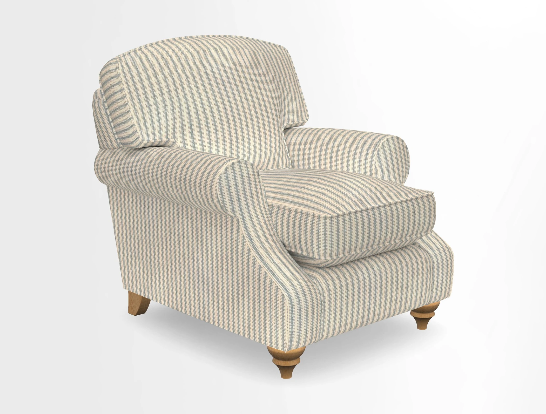 St Mawes Chair in Two Tone Plain Biscuit