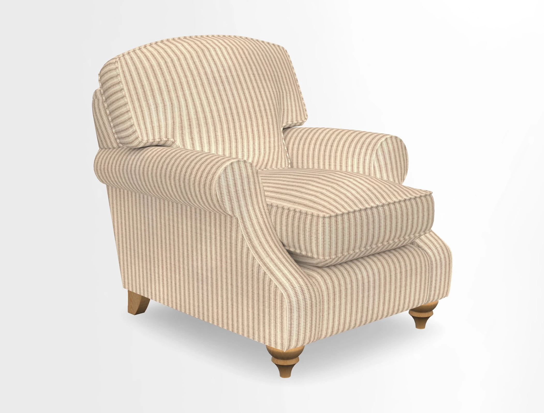 St Mawes Chair in Two Tone Plain Biscuit