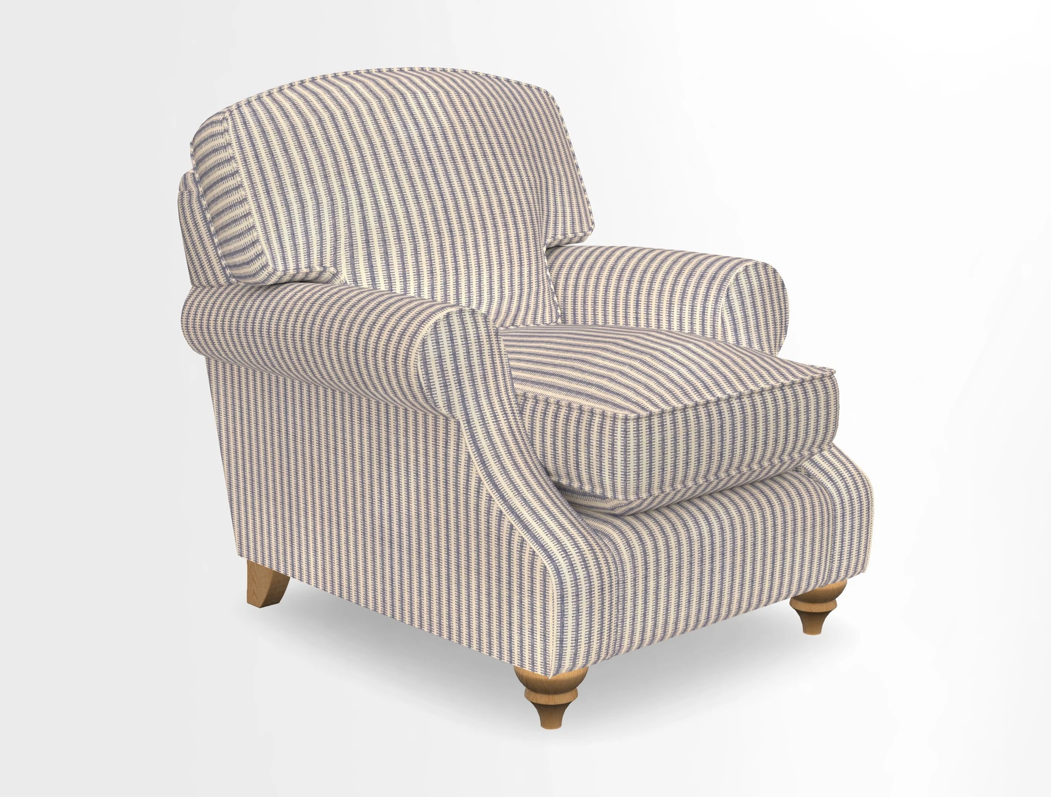 St Mawes Chair in Two Tone Plain Biscuit
