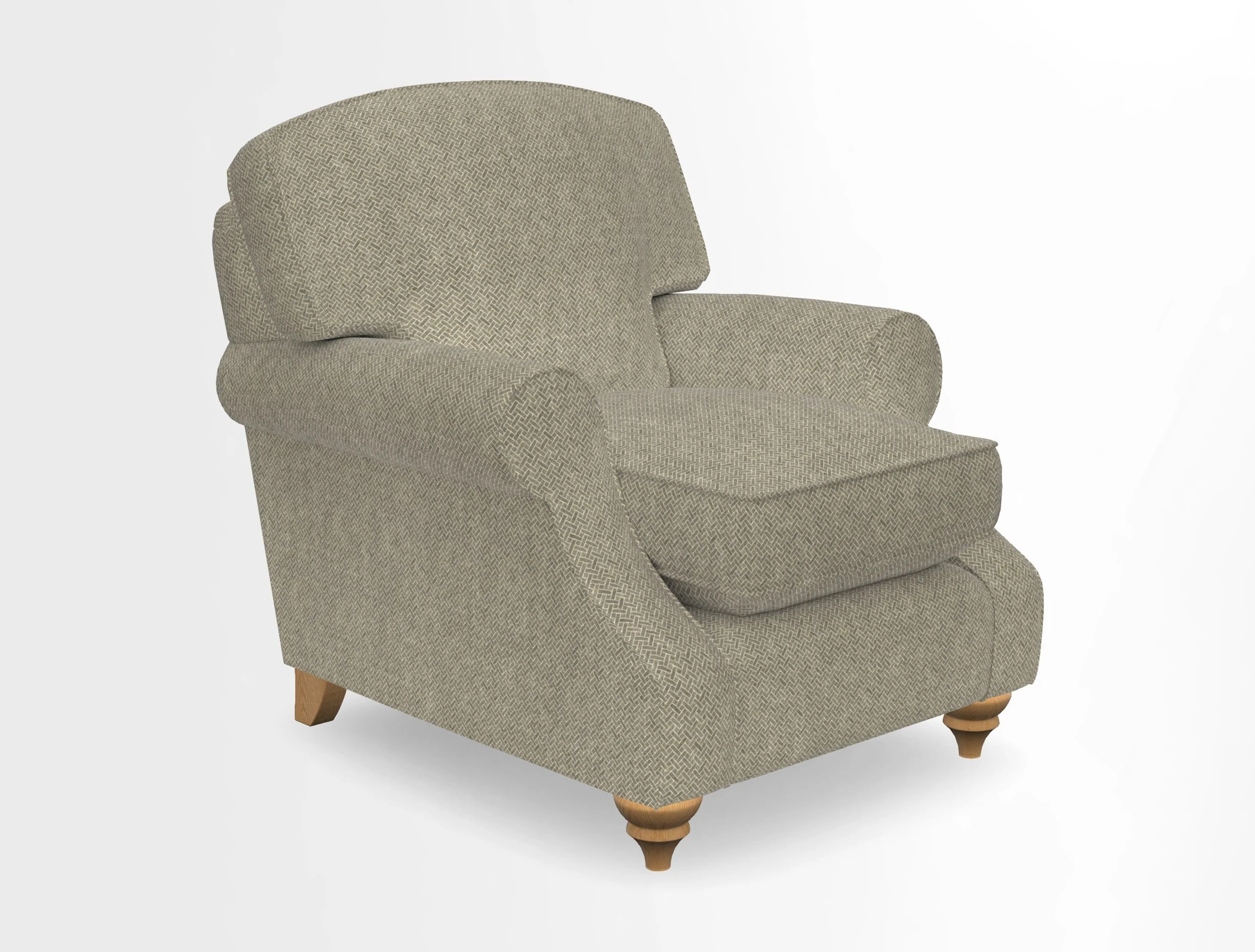 St Mawes Chair in Two Tone Plain Biscuit