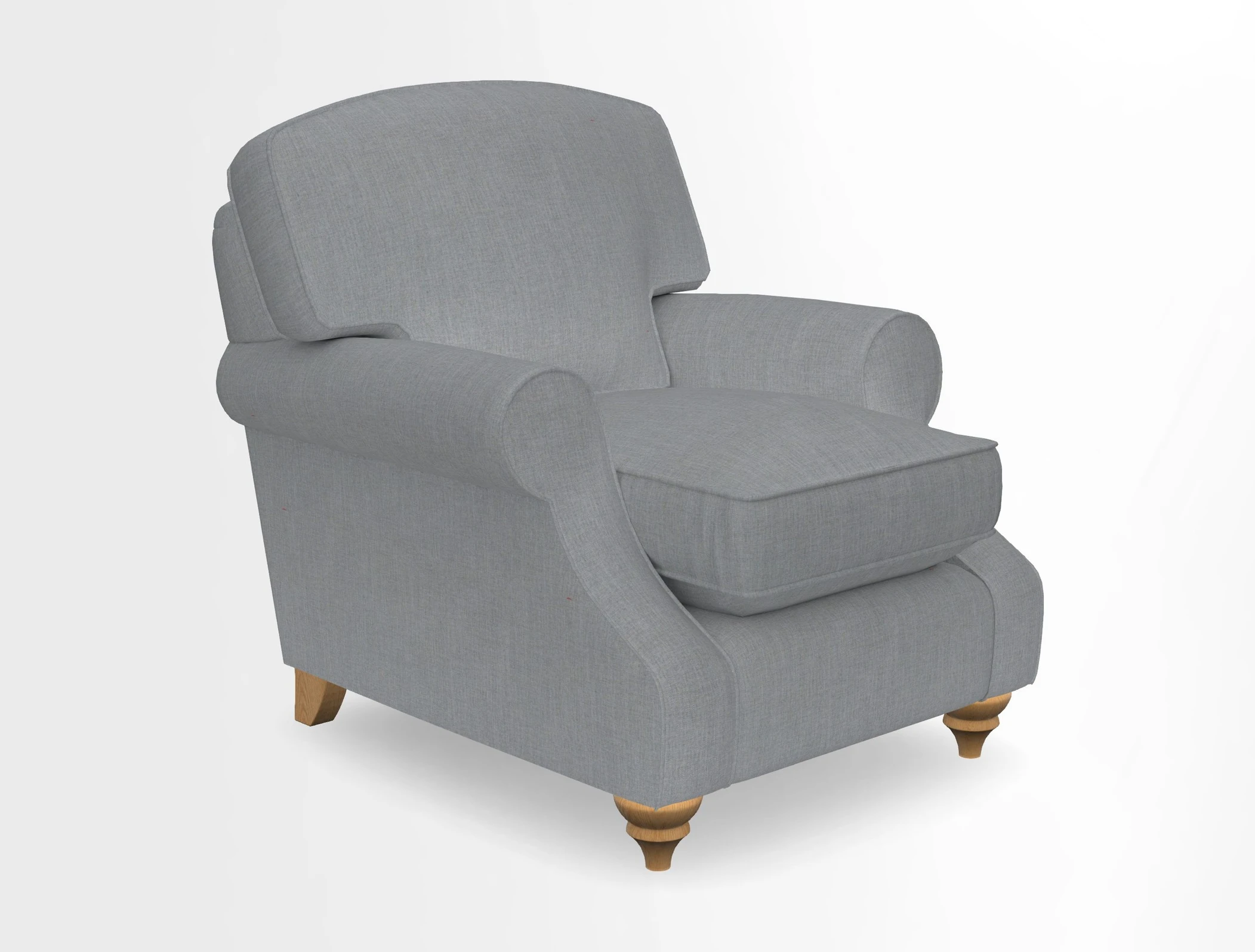 St Mawes Chair in Two Tone Plain Biscuit