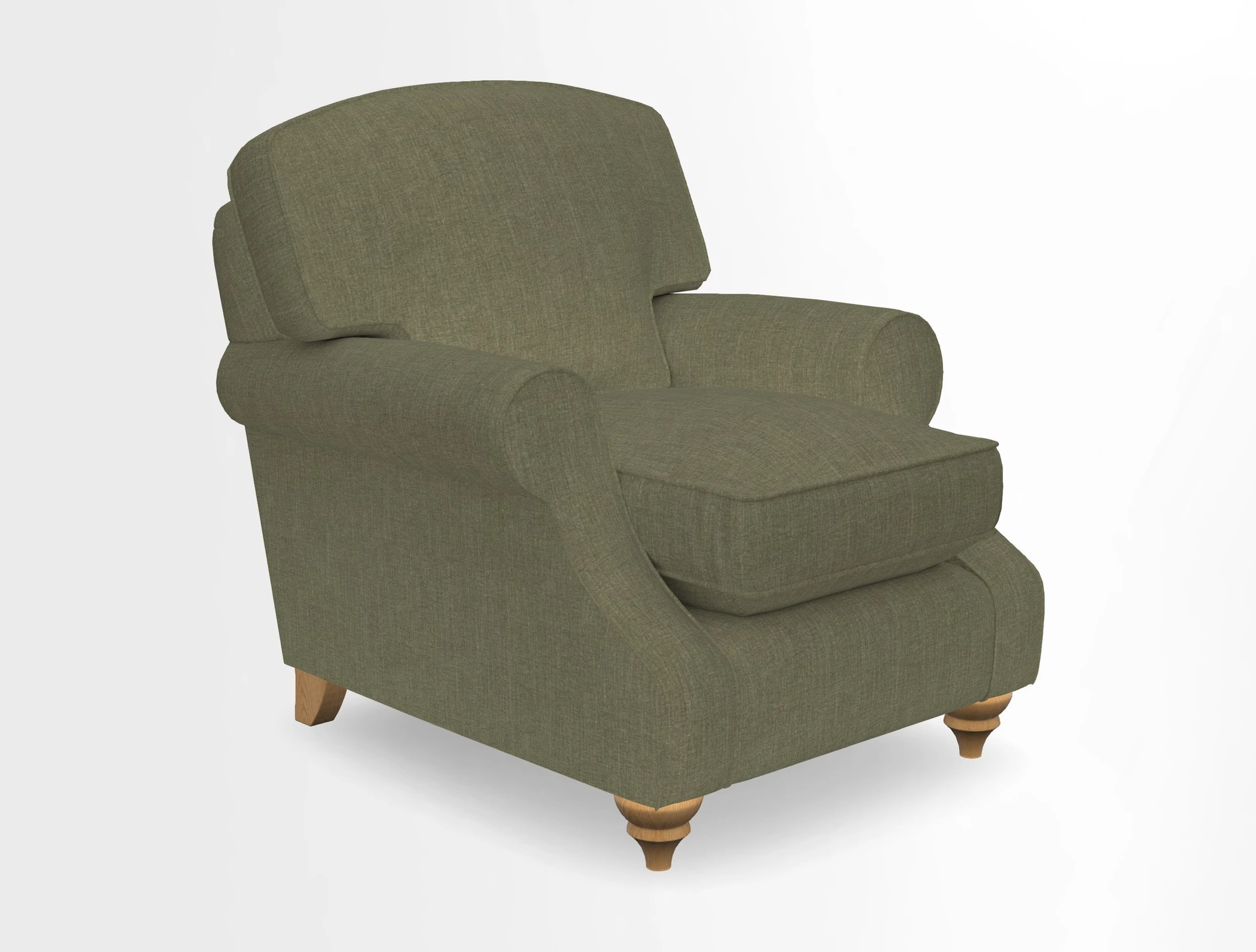 St Mawes Chair in Two Tone Plain Biscuit