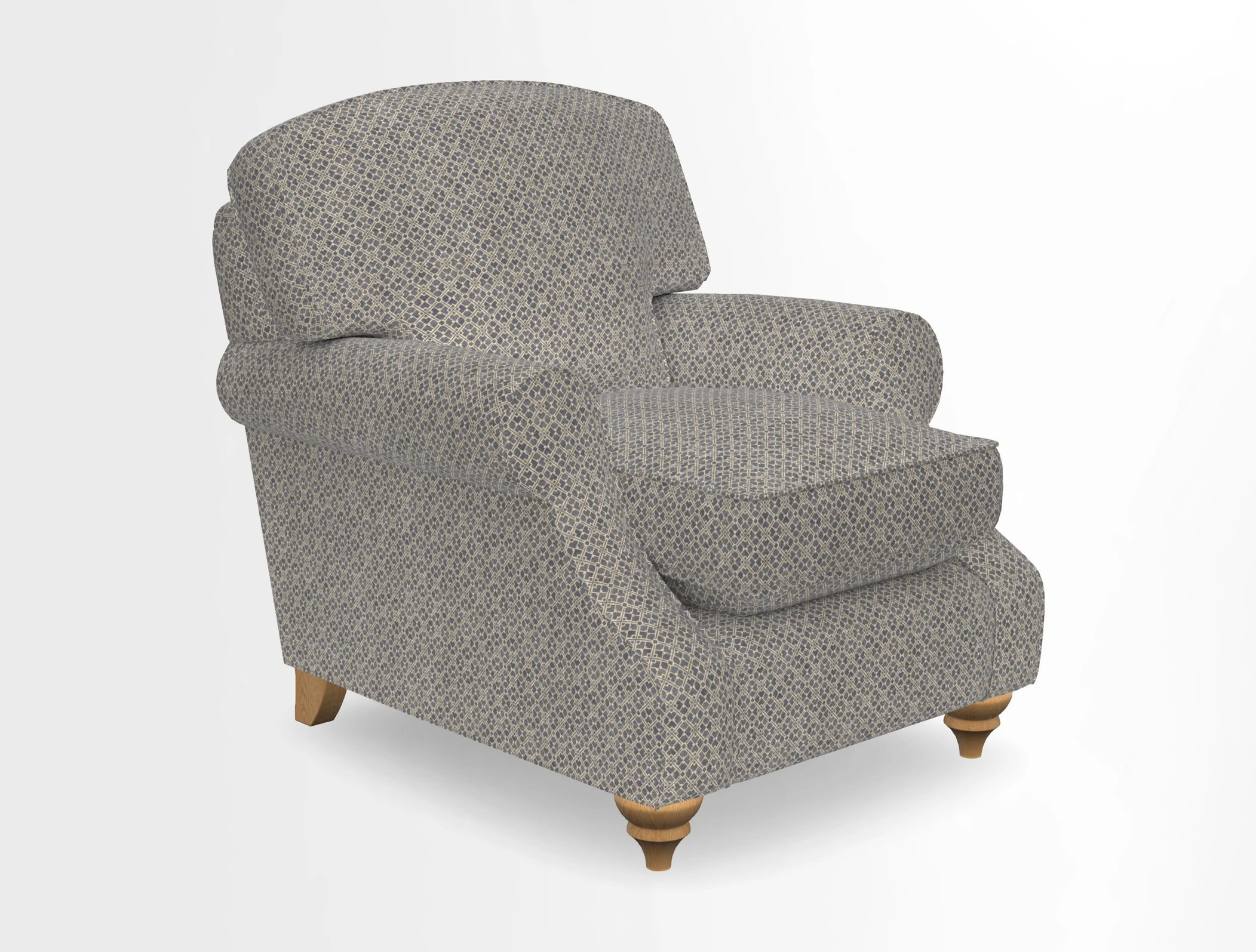 St Mawes Chair in Two Tone Plain Biscuit