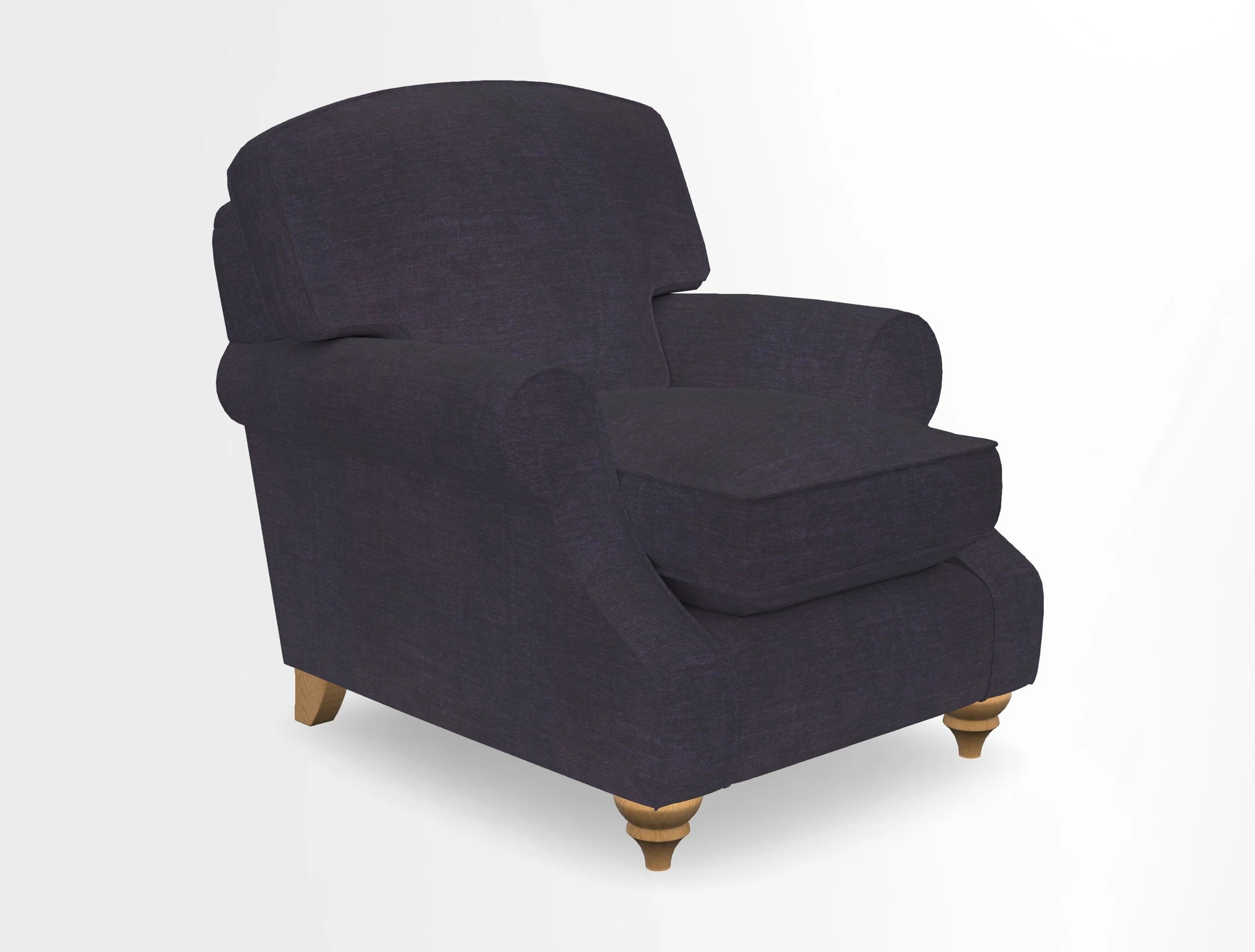 St Mawes Chair in Two Tone Plain Biscuit