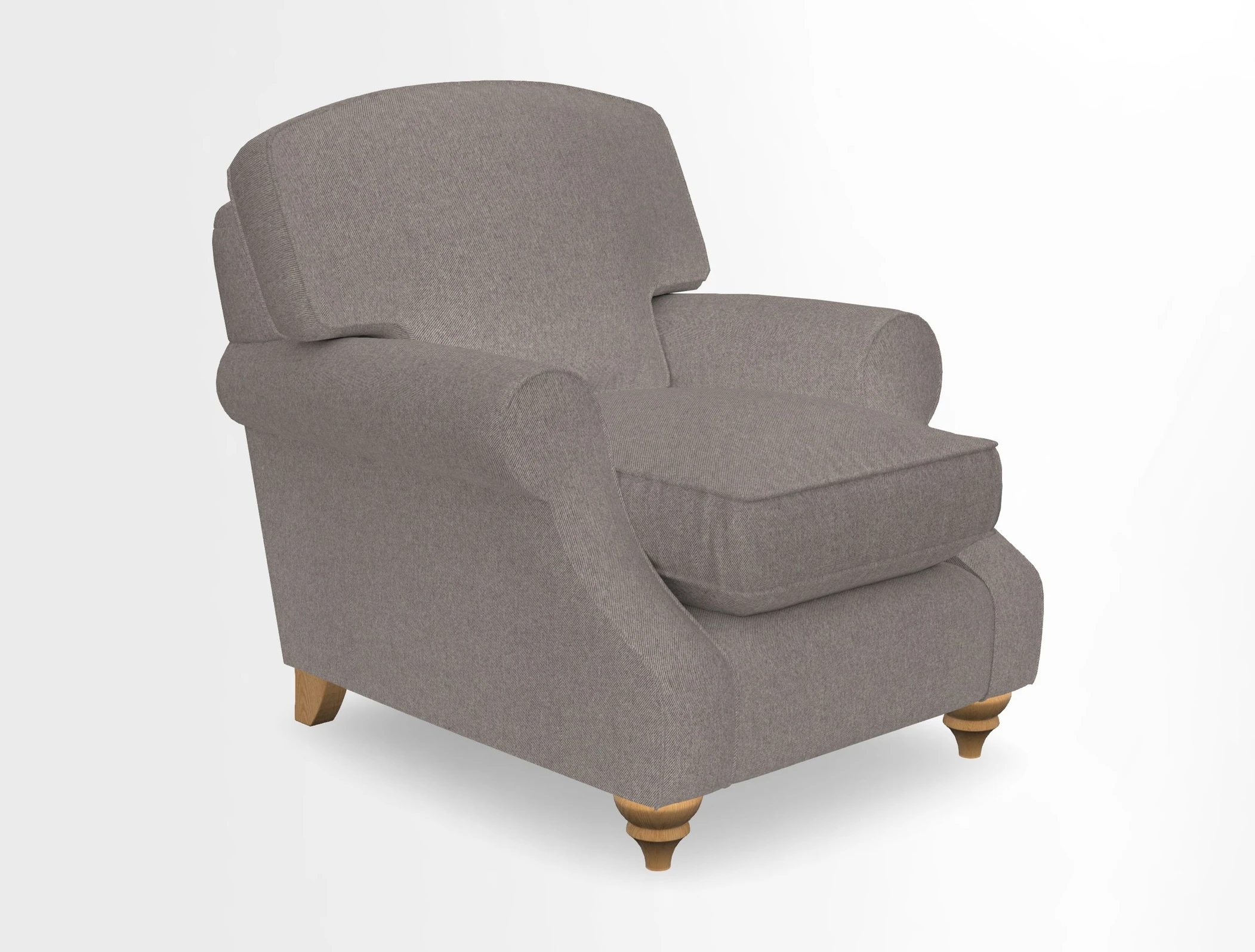 St Mawes Chair in Two Tone Plain Biscuit