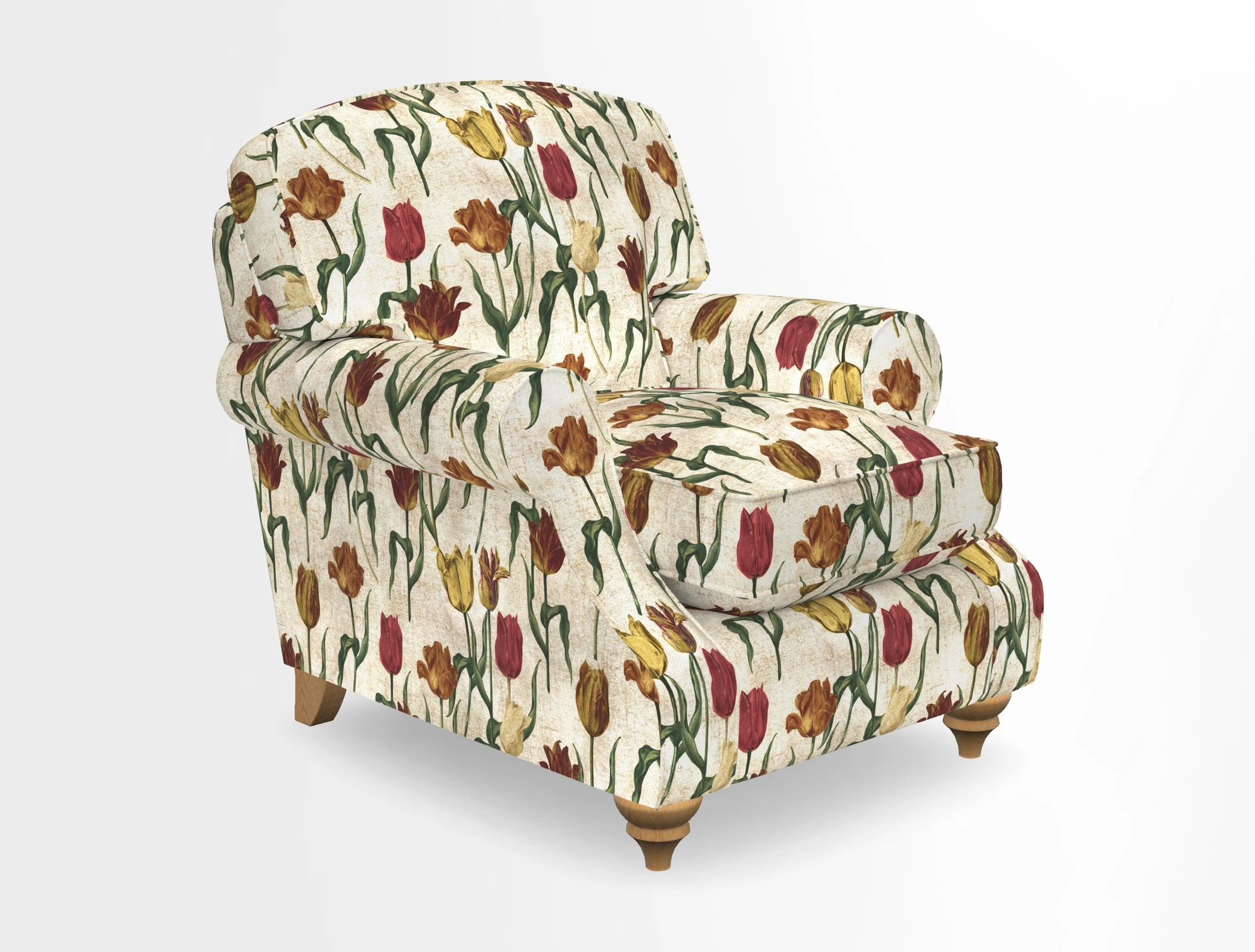 St Mawes Chair in Two Tone Plain Biscuit