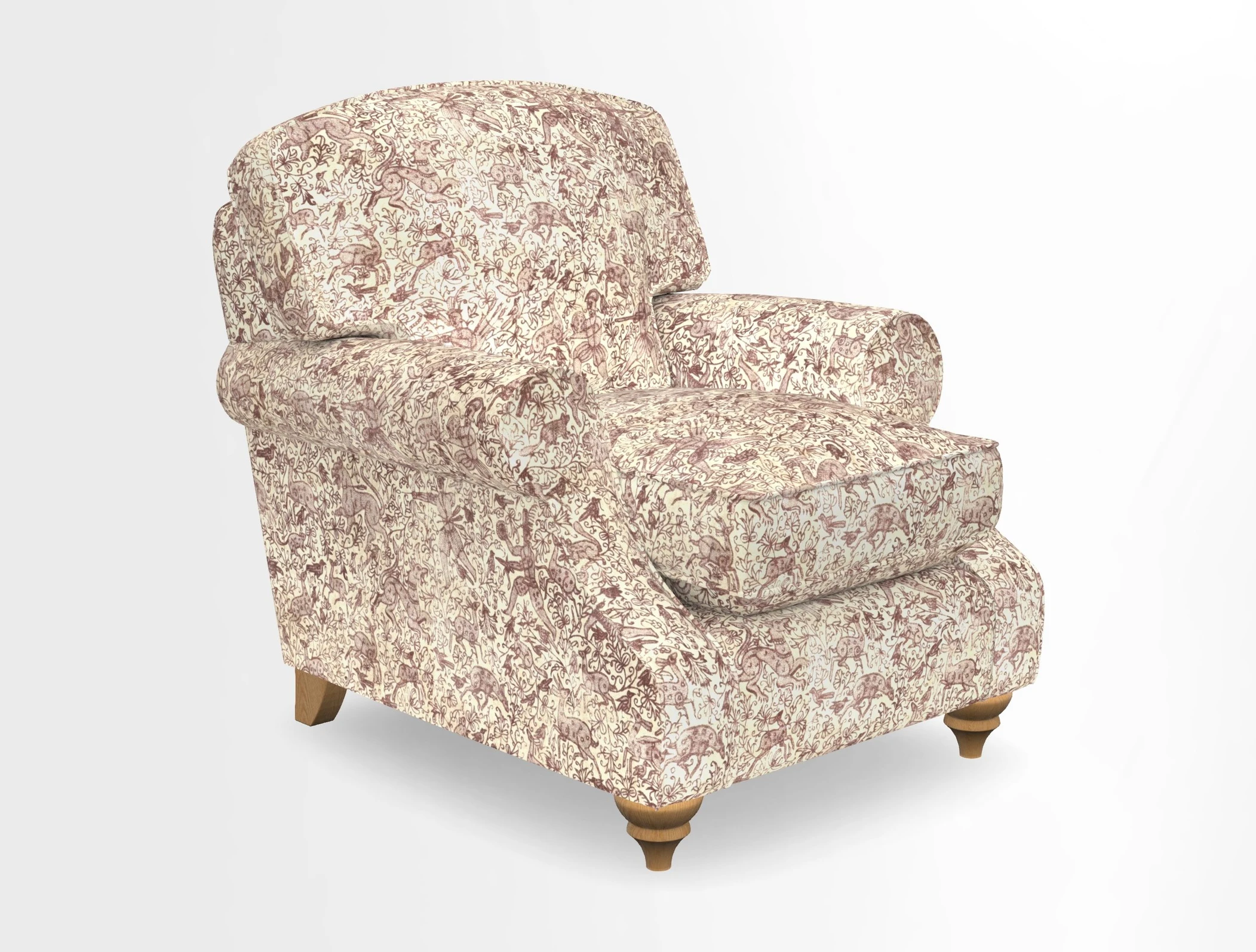 St Mawes Chair in Two Tone Plain Biscuit