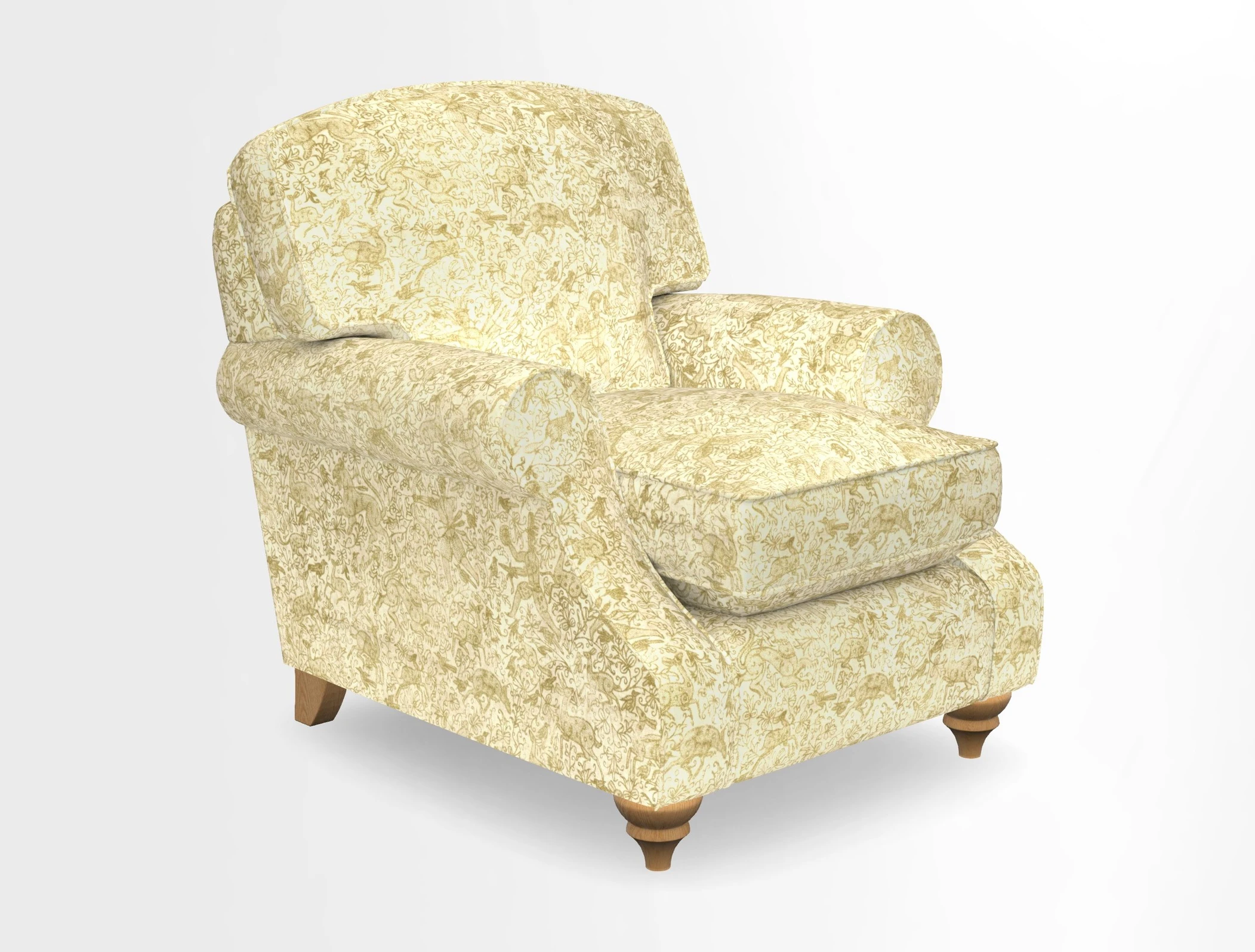 St Mawes Chair in Two Tone Plain Biscuit
