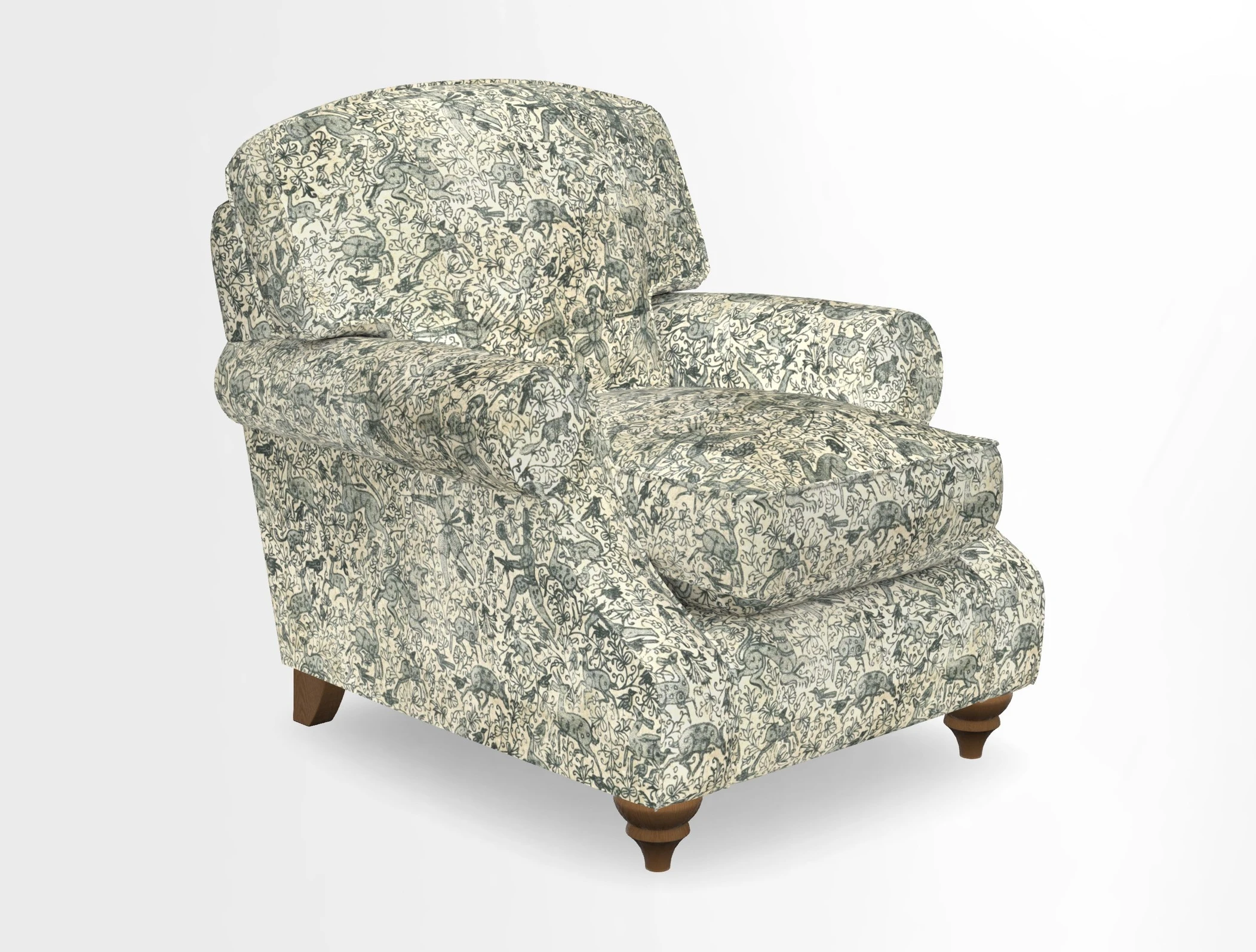 St Mawes Chair in Two Tone Plain Biscuit