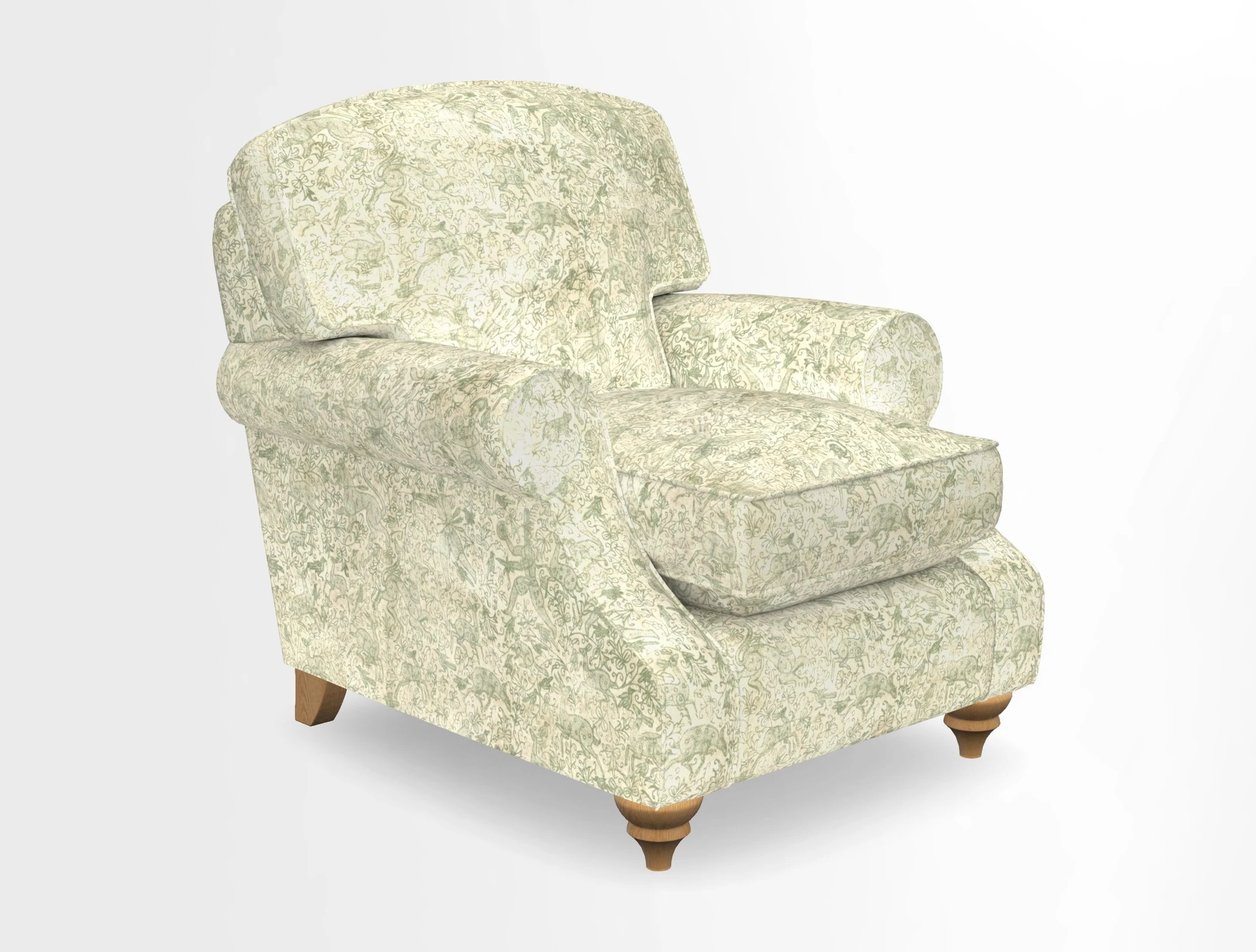 St Mawes Chair in Two Tone Plain Biscuit