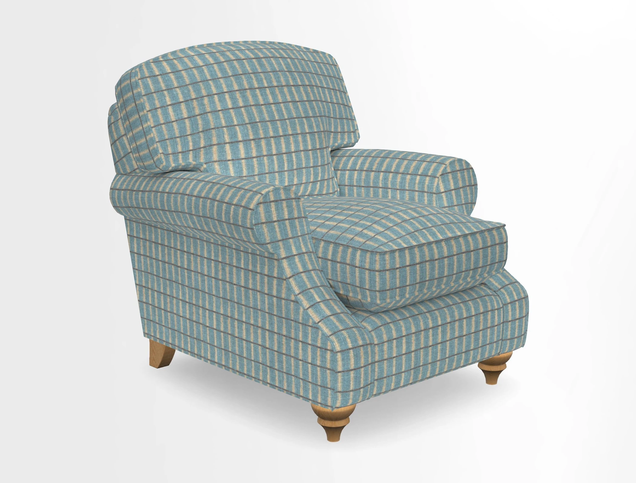 St Mawes Chair in Two Tone Plain Biscuit