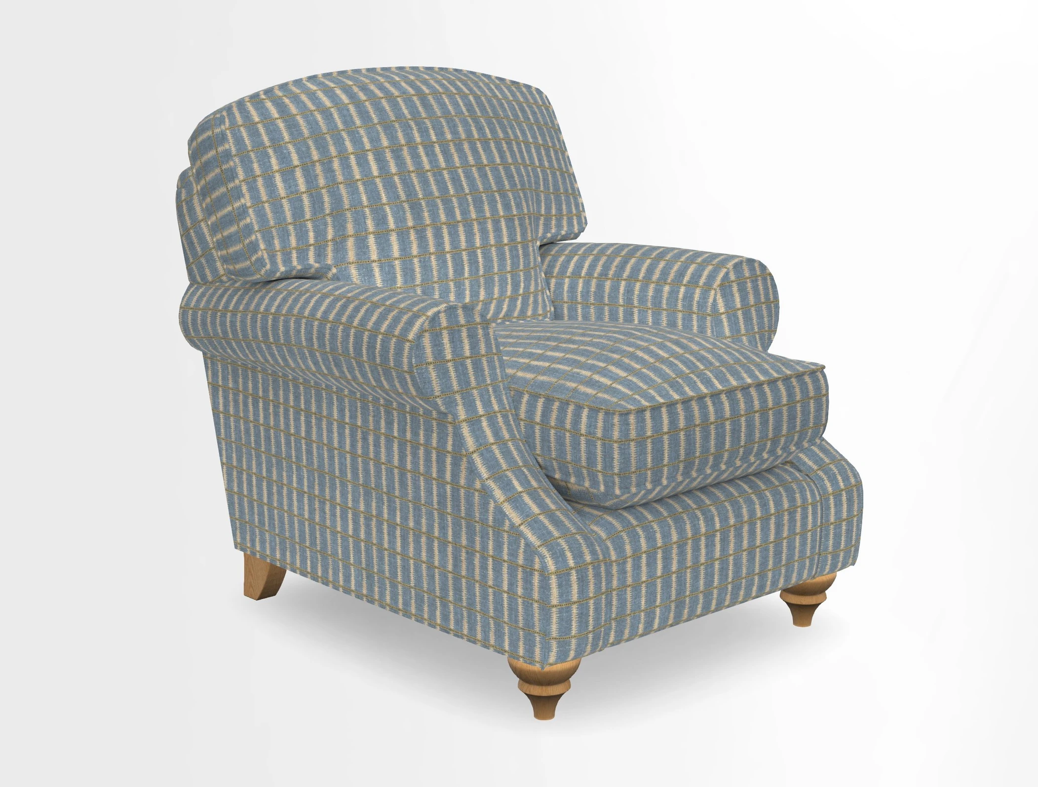 St Mawes Chair in Two Tone Plain Biscuit