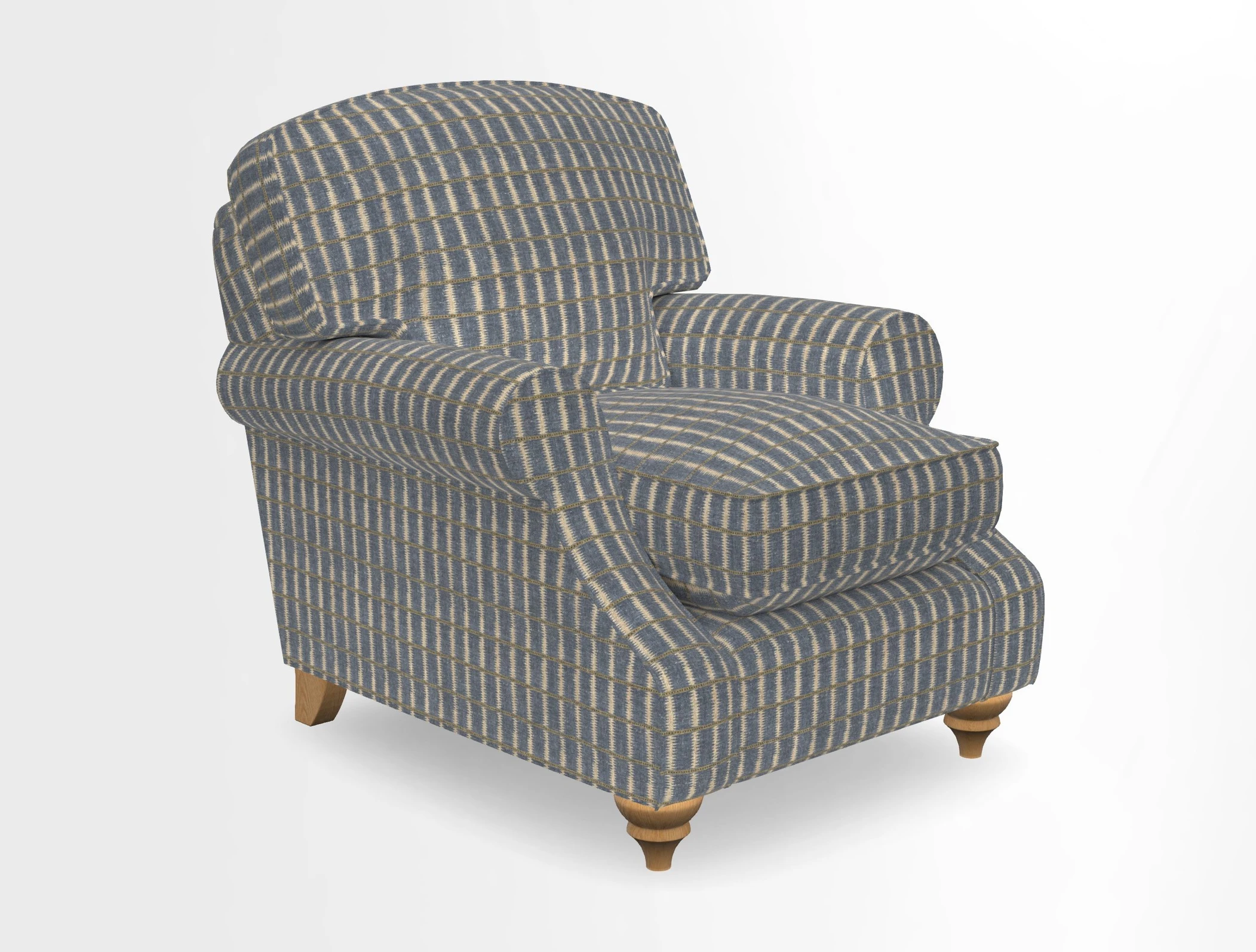 St Mawes Chair in Two Tone Plain Biscuit