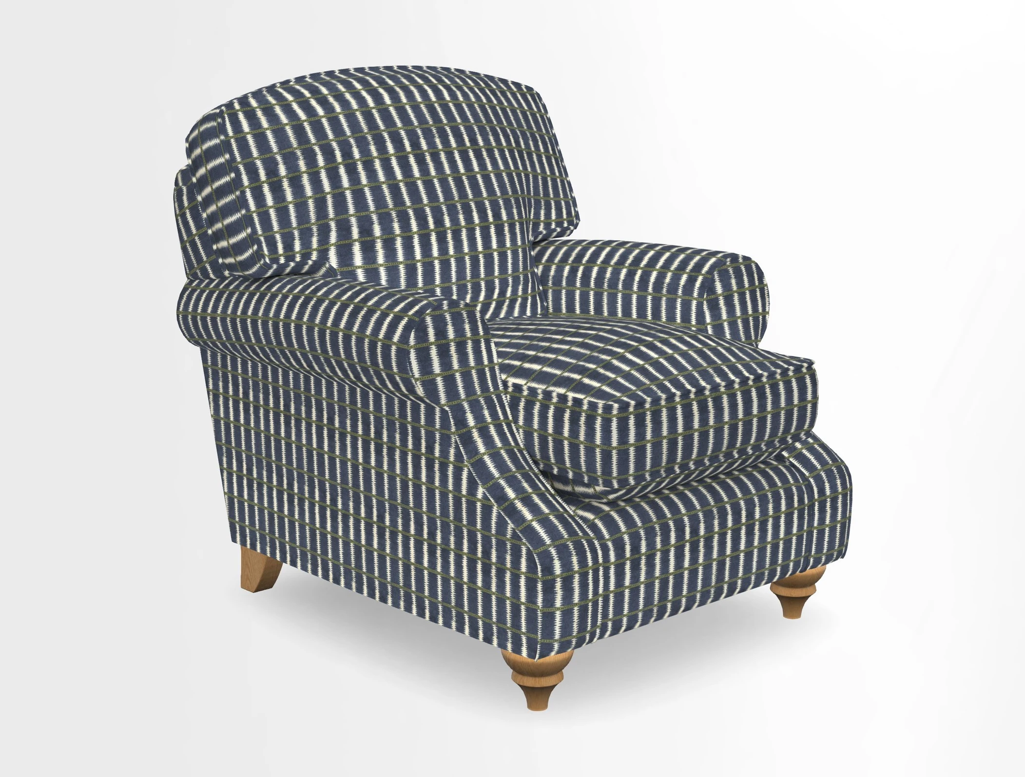 St Mawes Chair in Two Tone Plain Biscuit