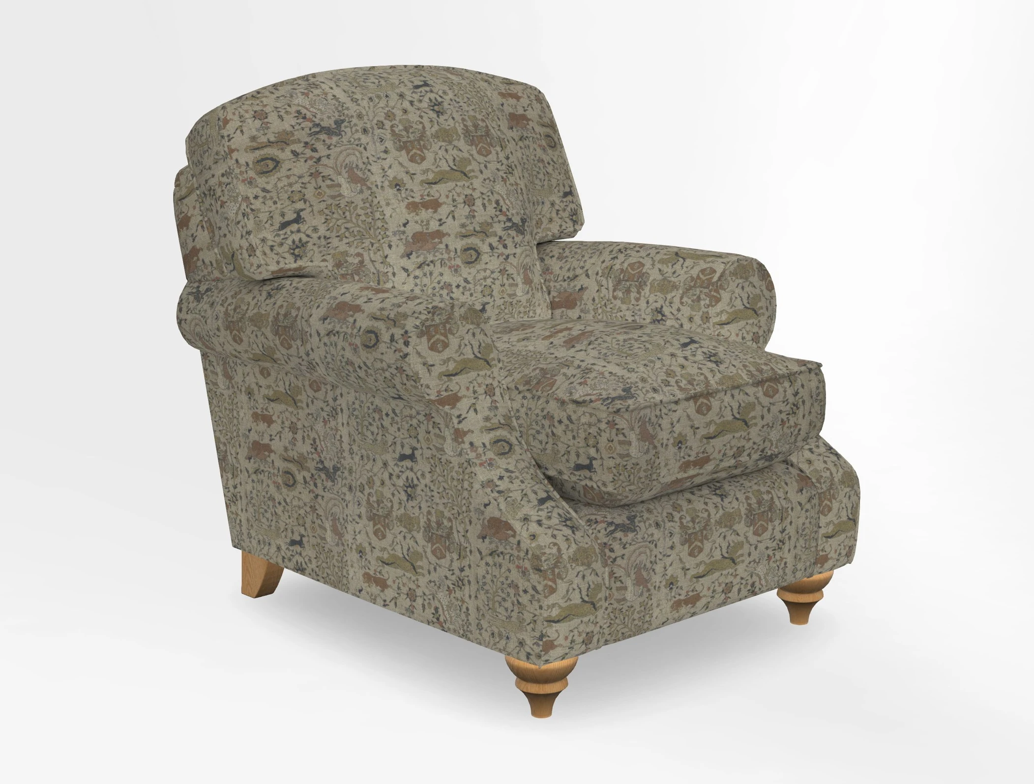 St Mawes Chair in Two Tone Plain Biscuit