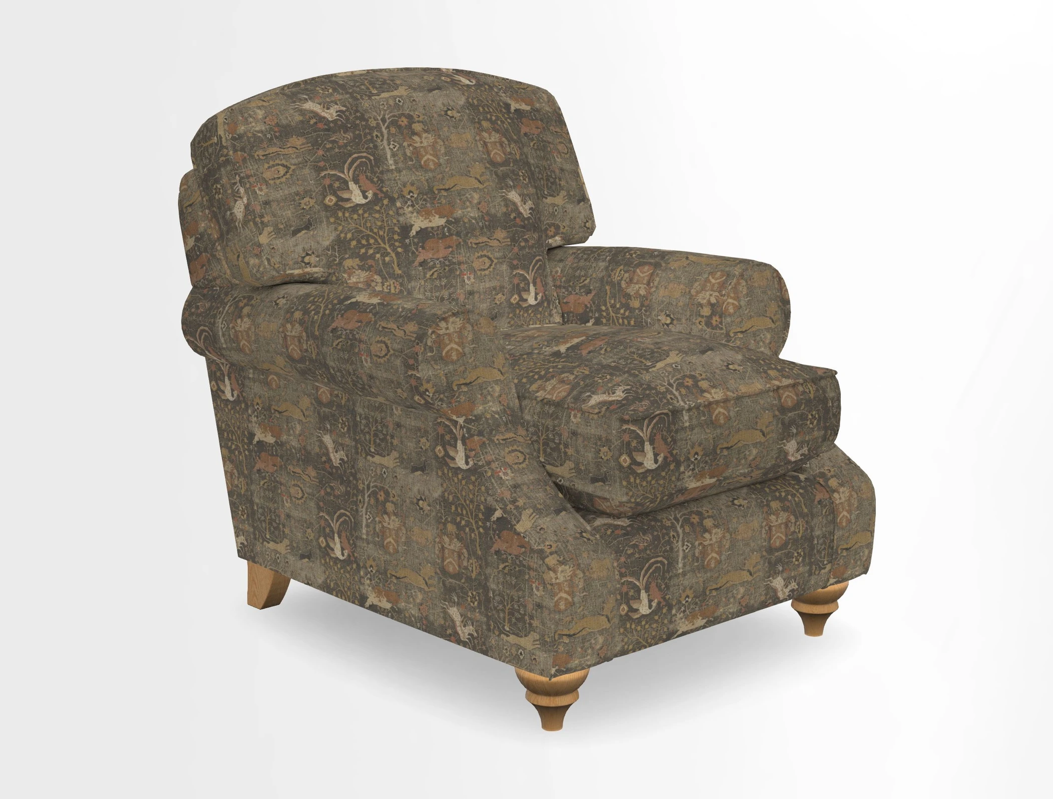 St Mawes Chair in Two Tone Plain Biscuit
