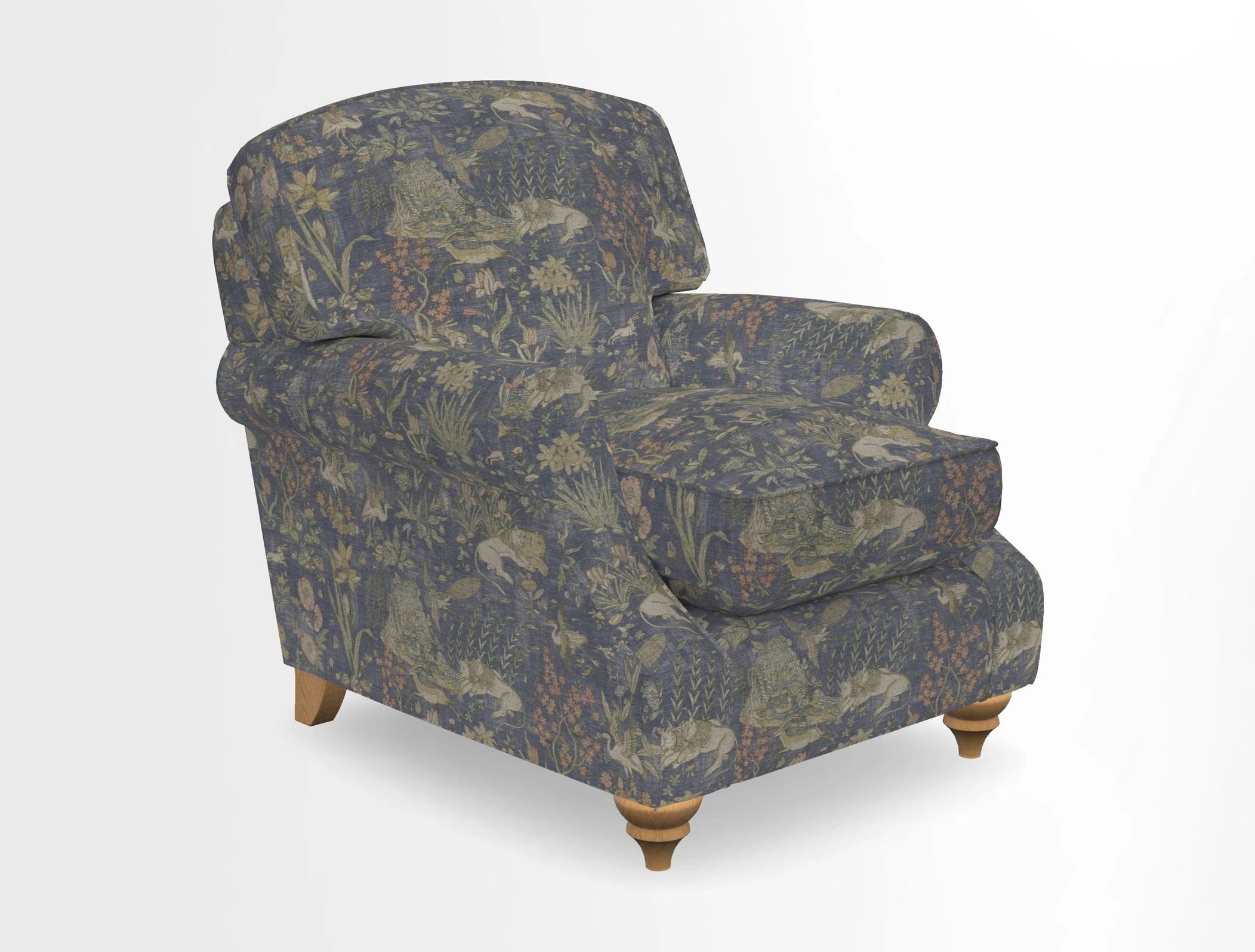St Mawes Chair in Two Tone Plain Biscuit