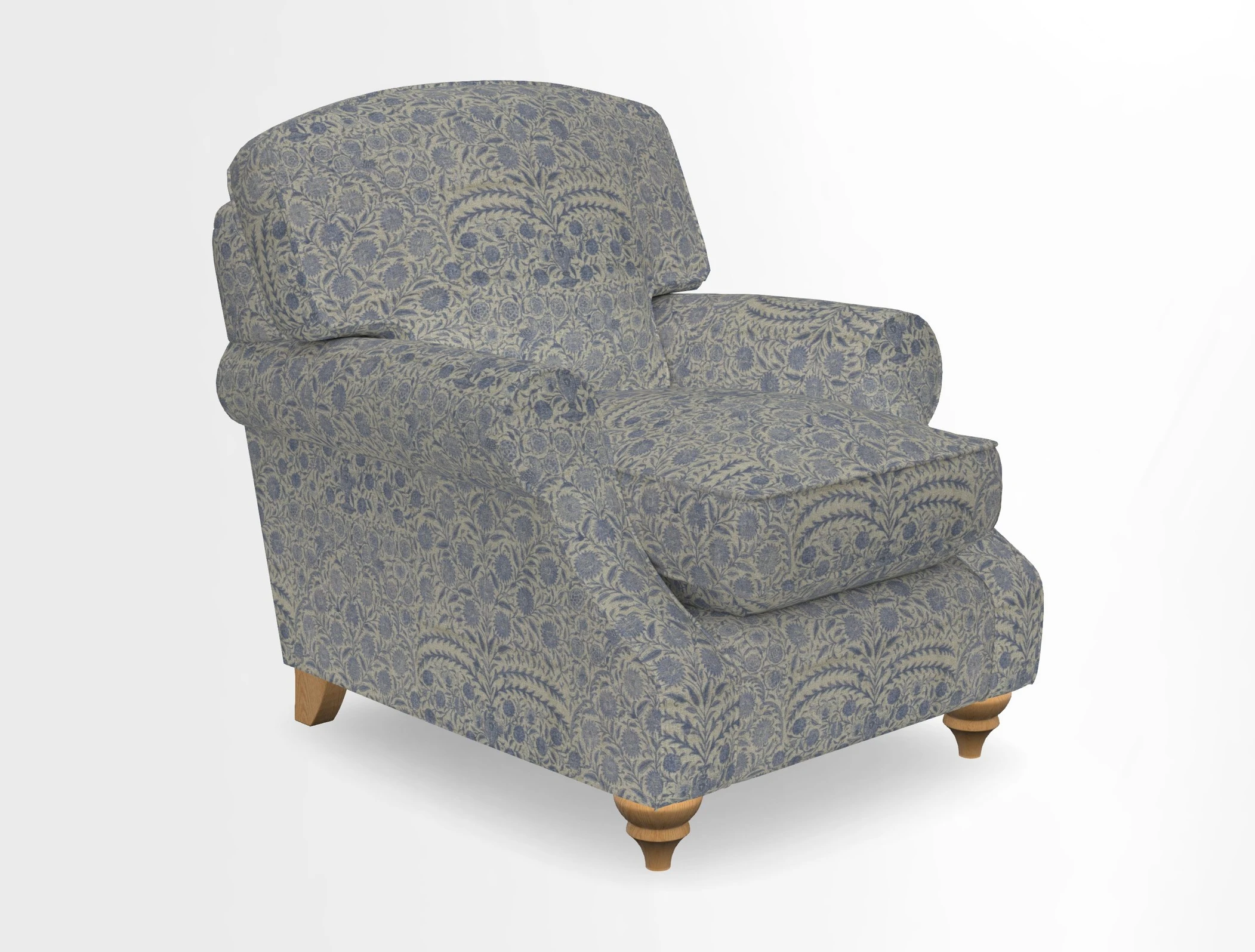 St Mawes Chair in Two Tone Plain Biscuit