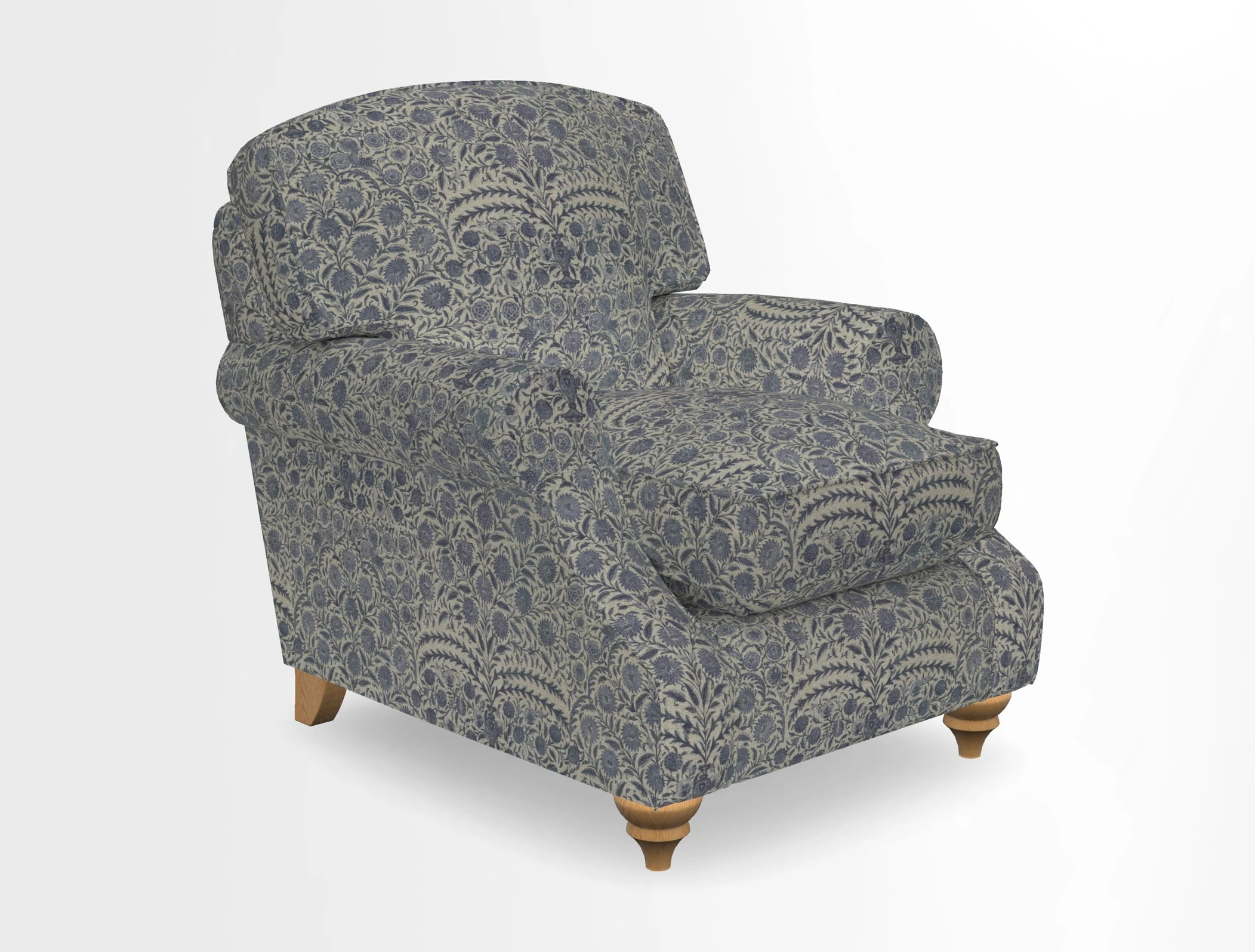 St Mawes Chair in Two Tone Plain Biscuit