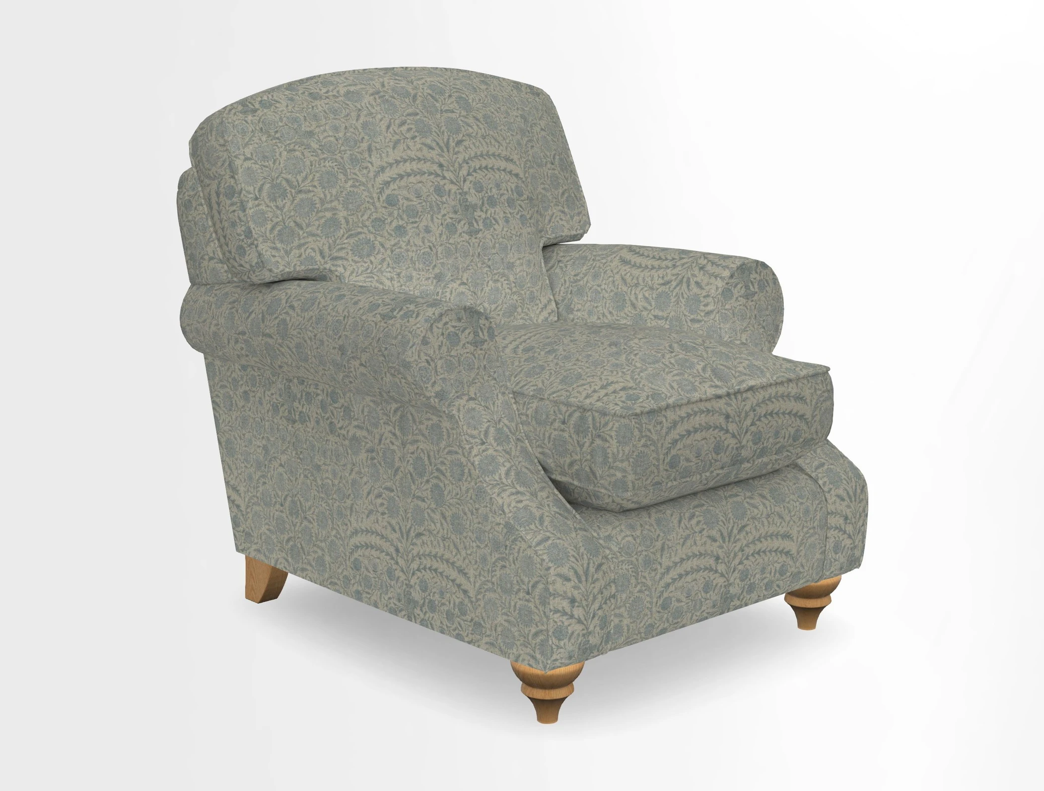 St Mawes Chair in Two Tone Plain Biscuit
