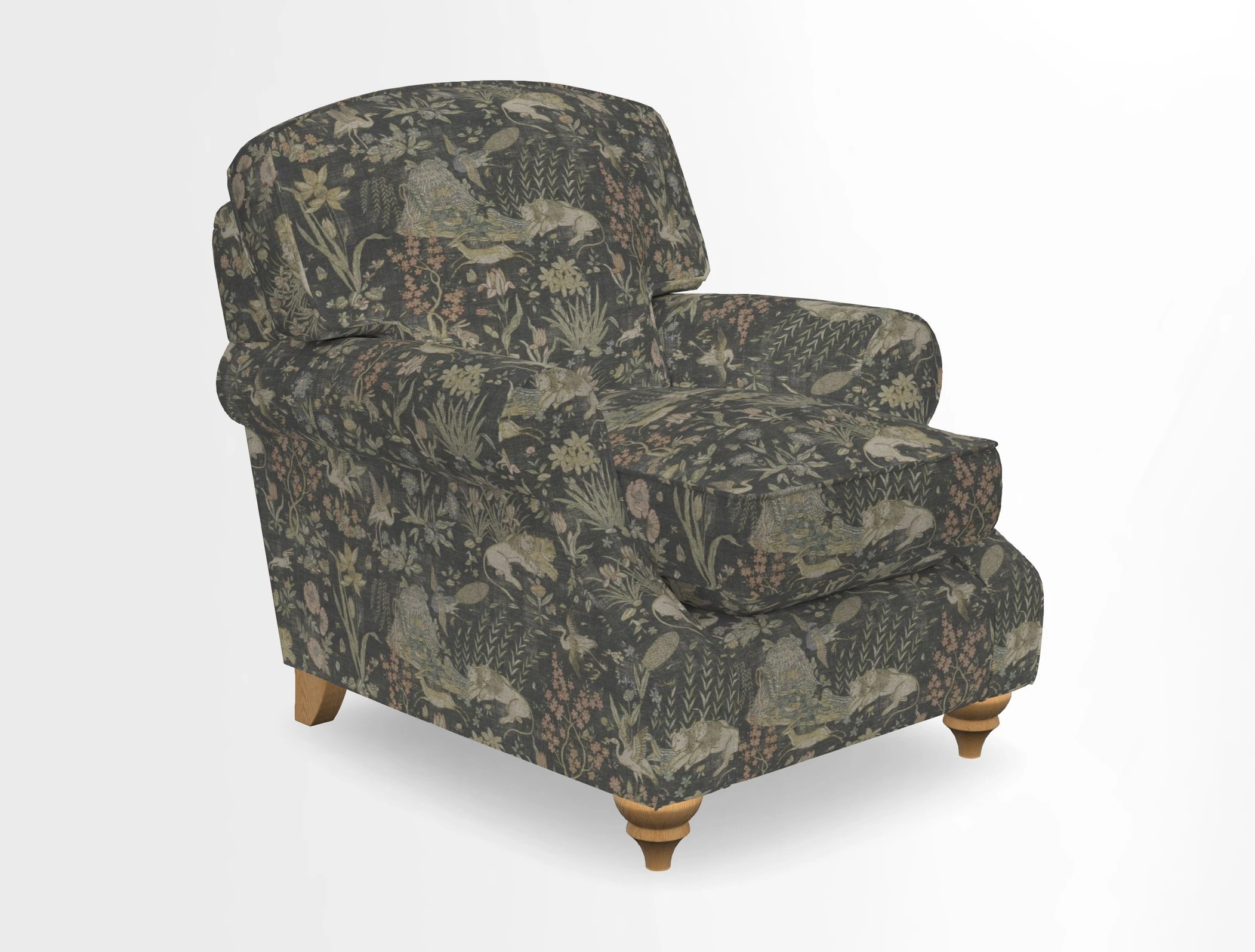 St Mawes Chair in Two Tone Plain Biscuit