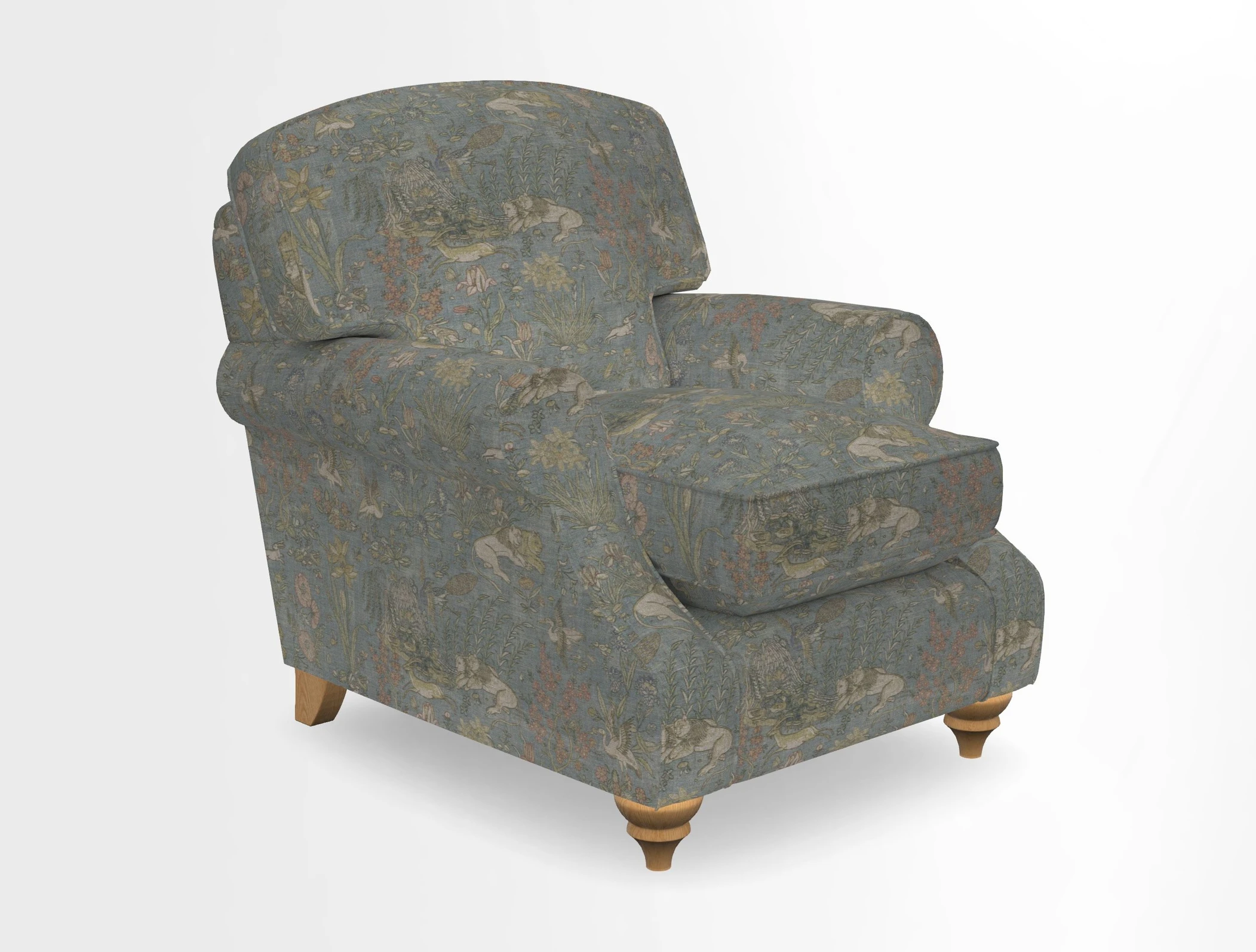 St Mawes Chair in Two Tone Plain Biscuit