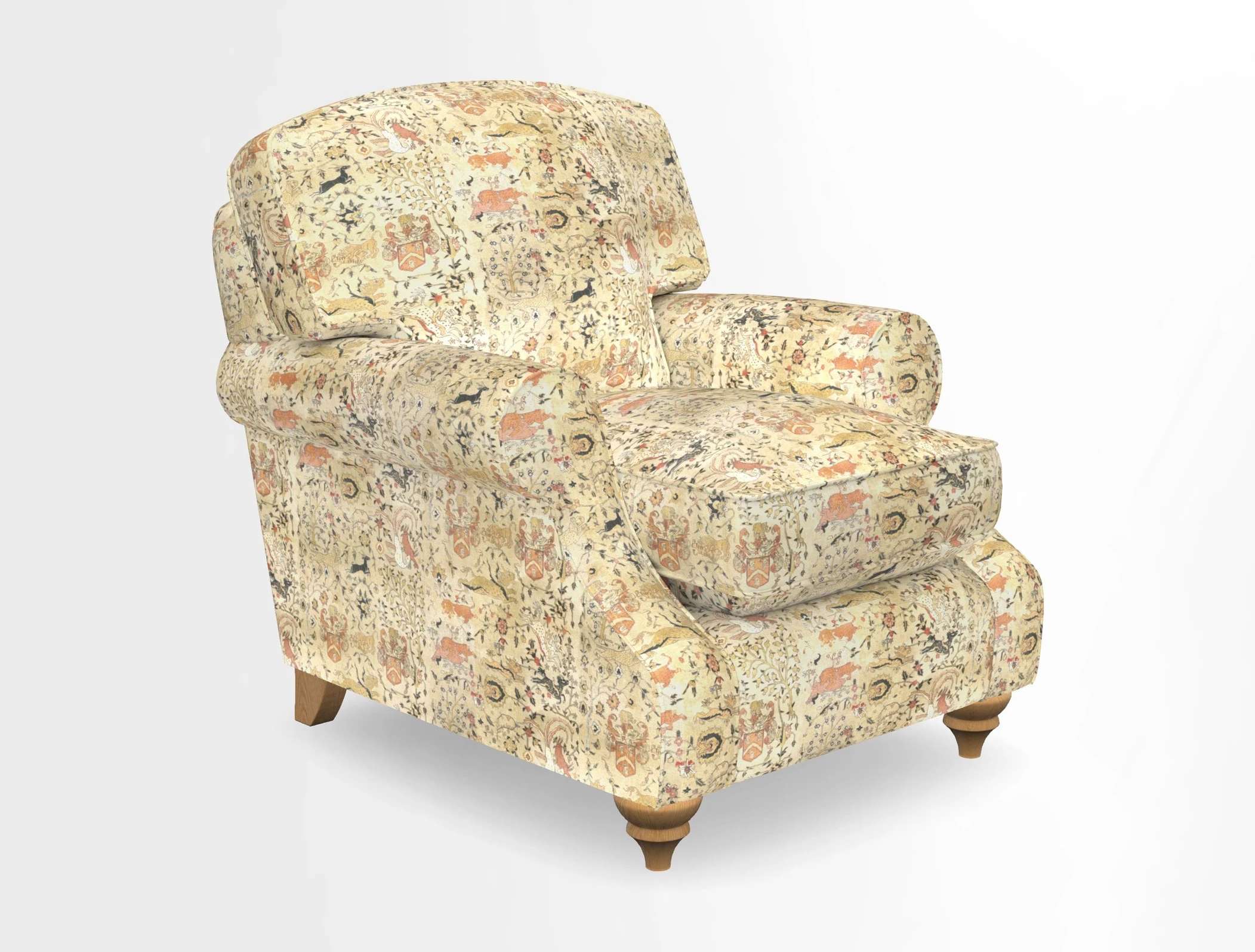 St Mawes Chair in Two Tone Plain Biscuit