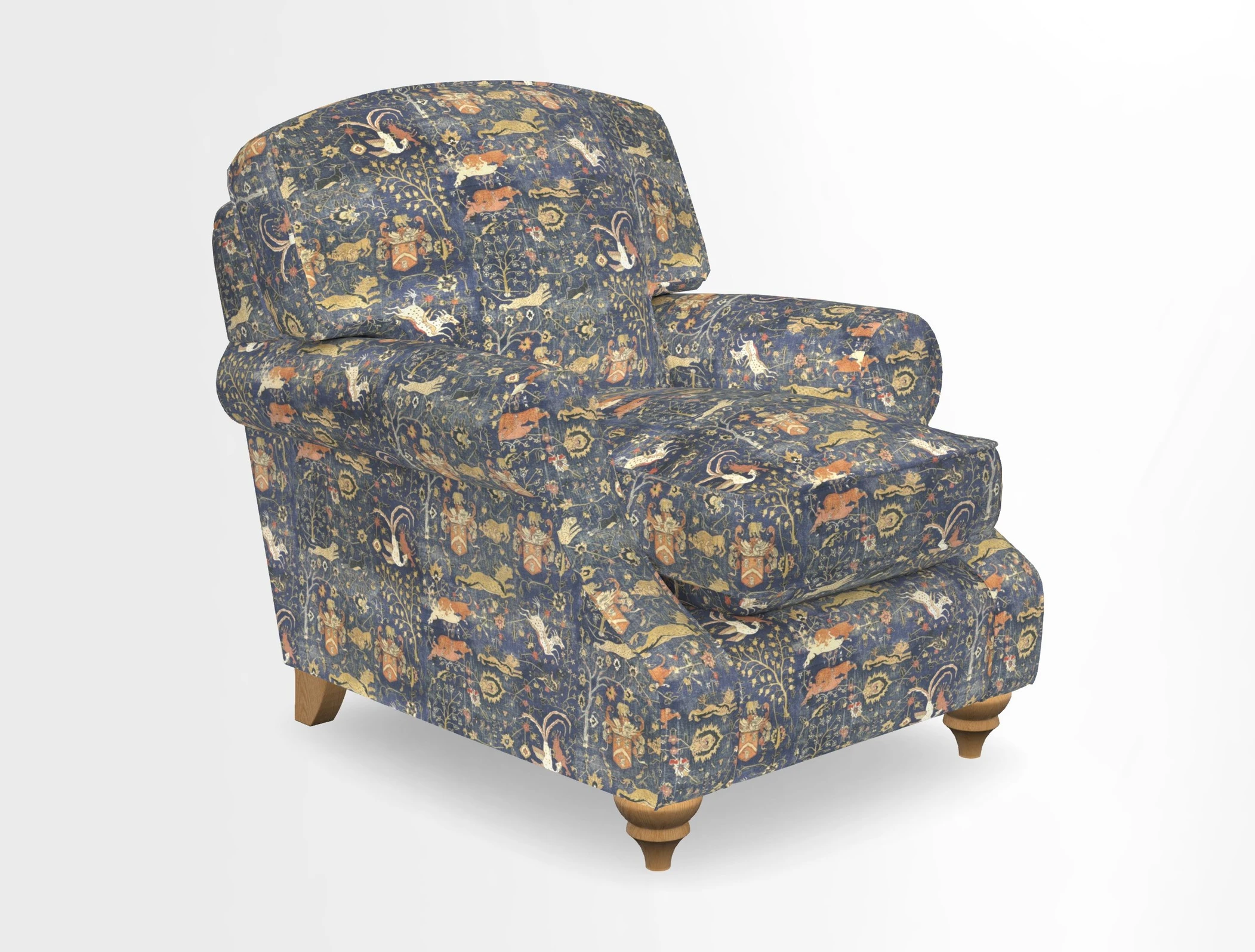 St Mawes Chair in Two Tone Plain Biscuit