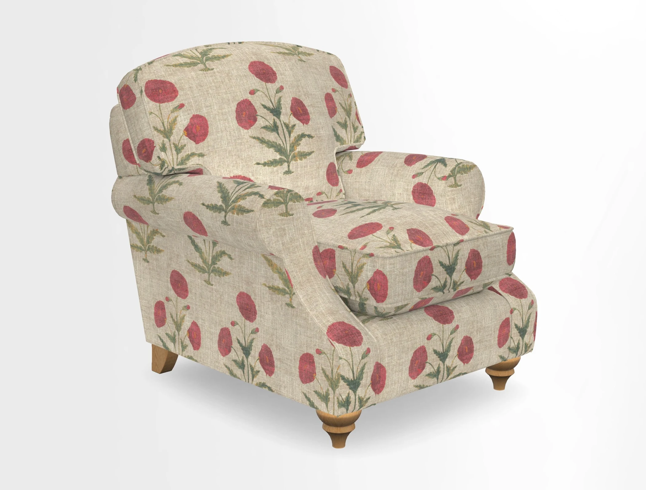 St Mawes Chair in Two Tone Plain Biscuit