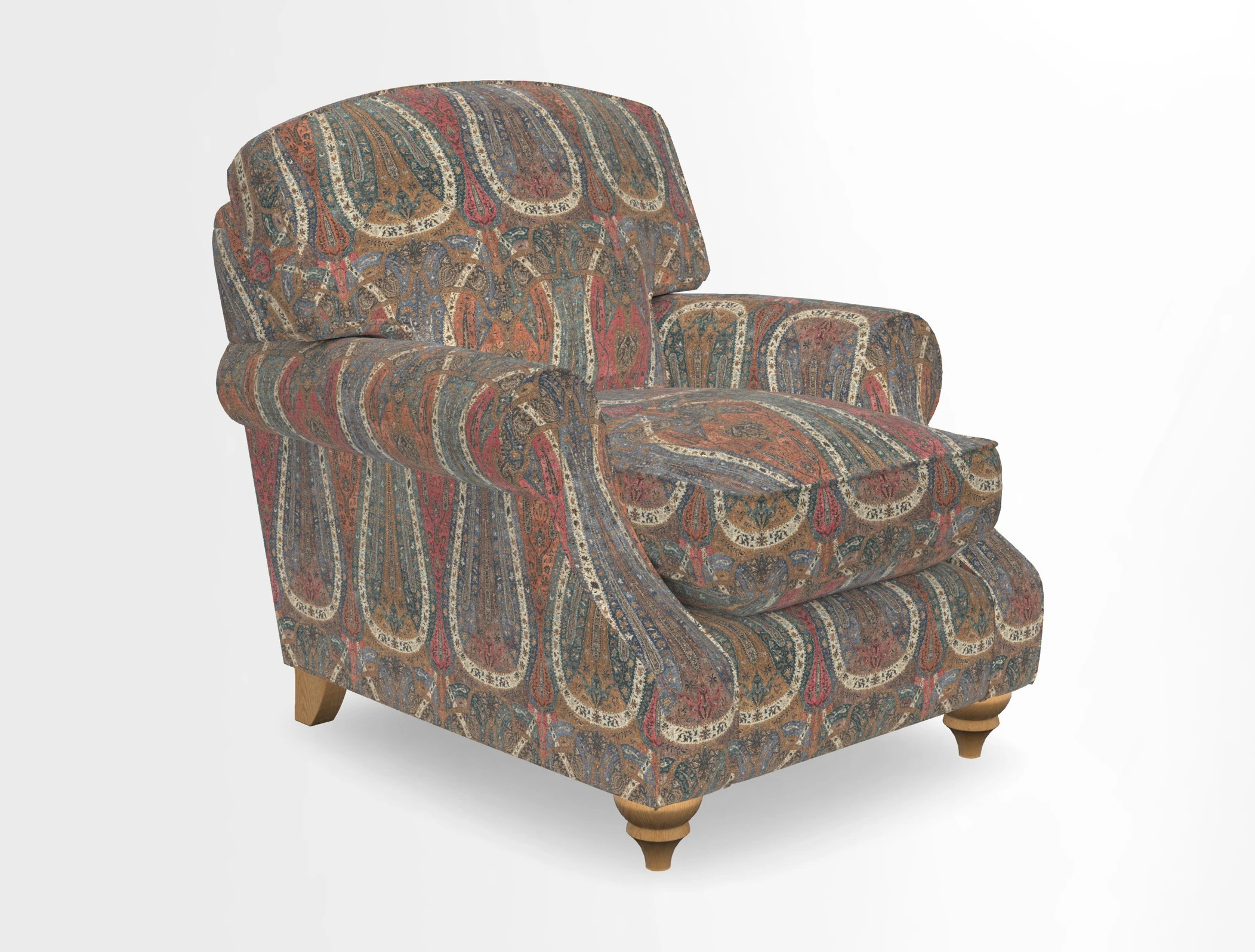 St Mawes Chair in Two Tone Plain Biscuit