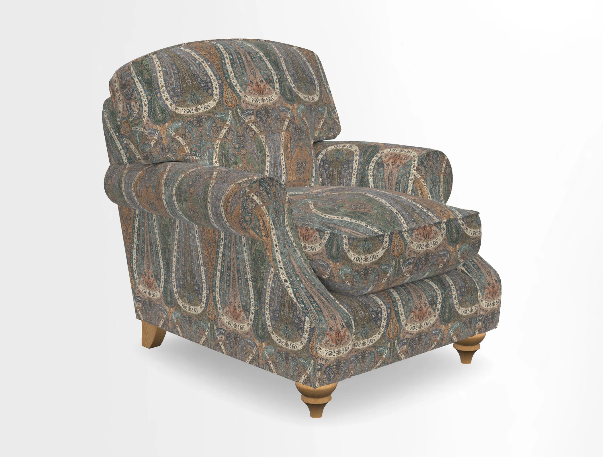 St Mawes Chair in Two Tone Plain Biscuit