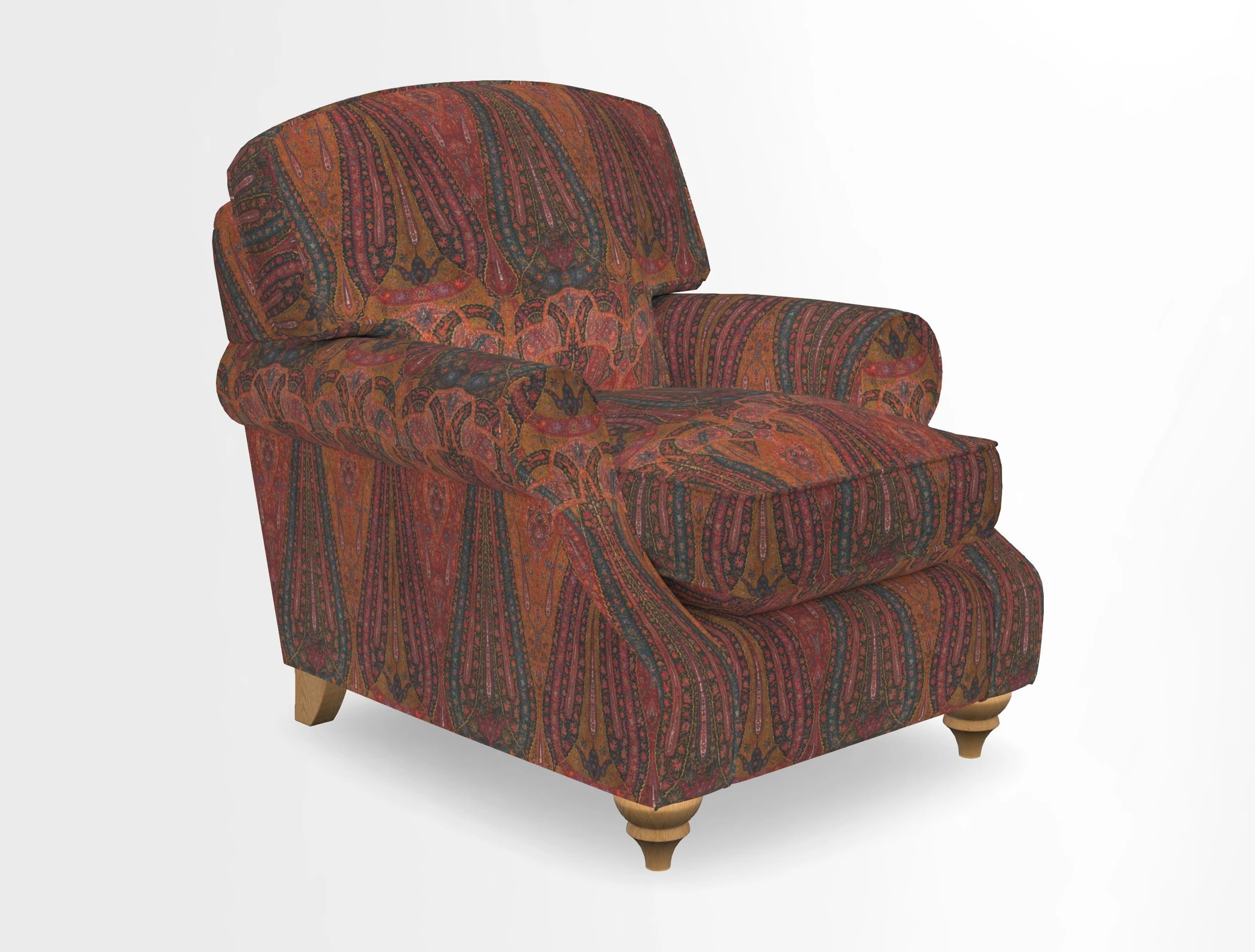 St Mawes Chair in Two Tone Plain Biscuit