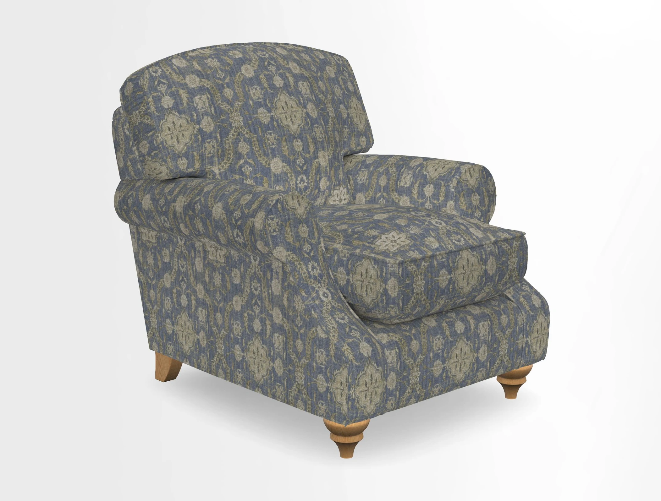 St Mawes Chair in Two Tone Plain Biscuit