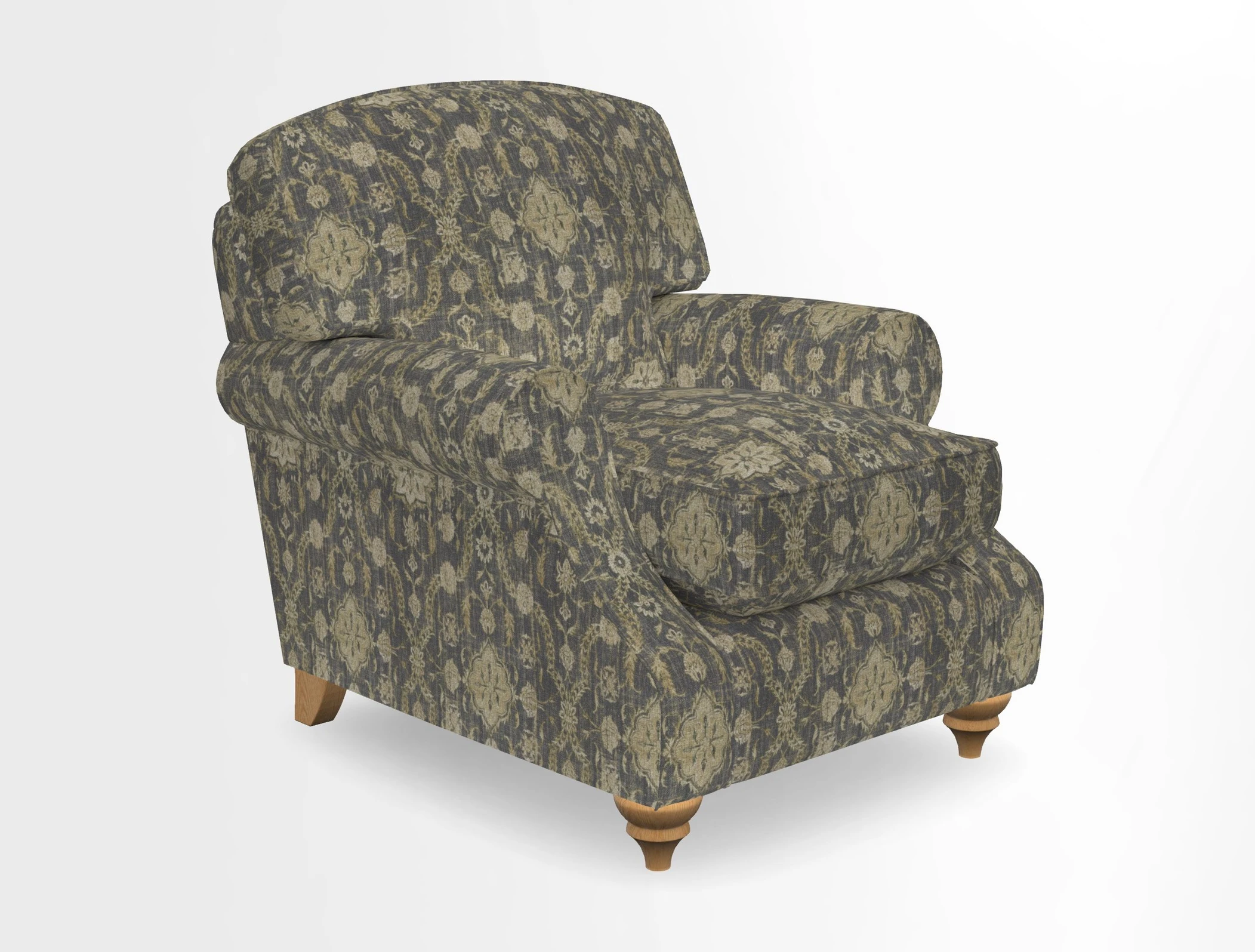 St Mawes Chair in Two Tone Plain Biscuit