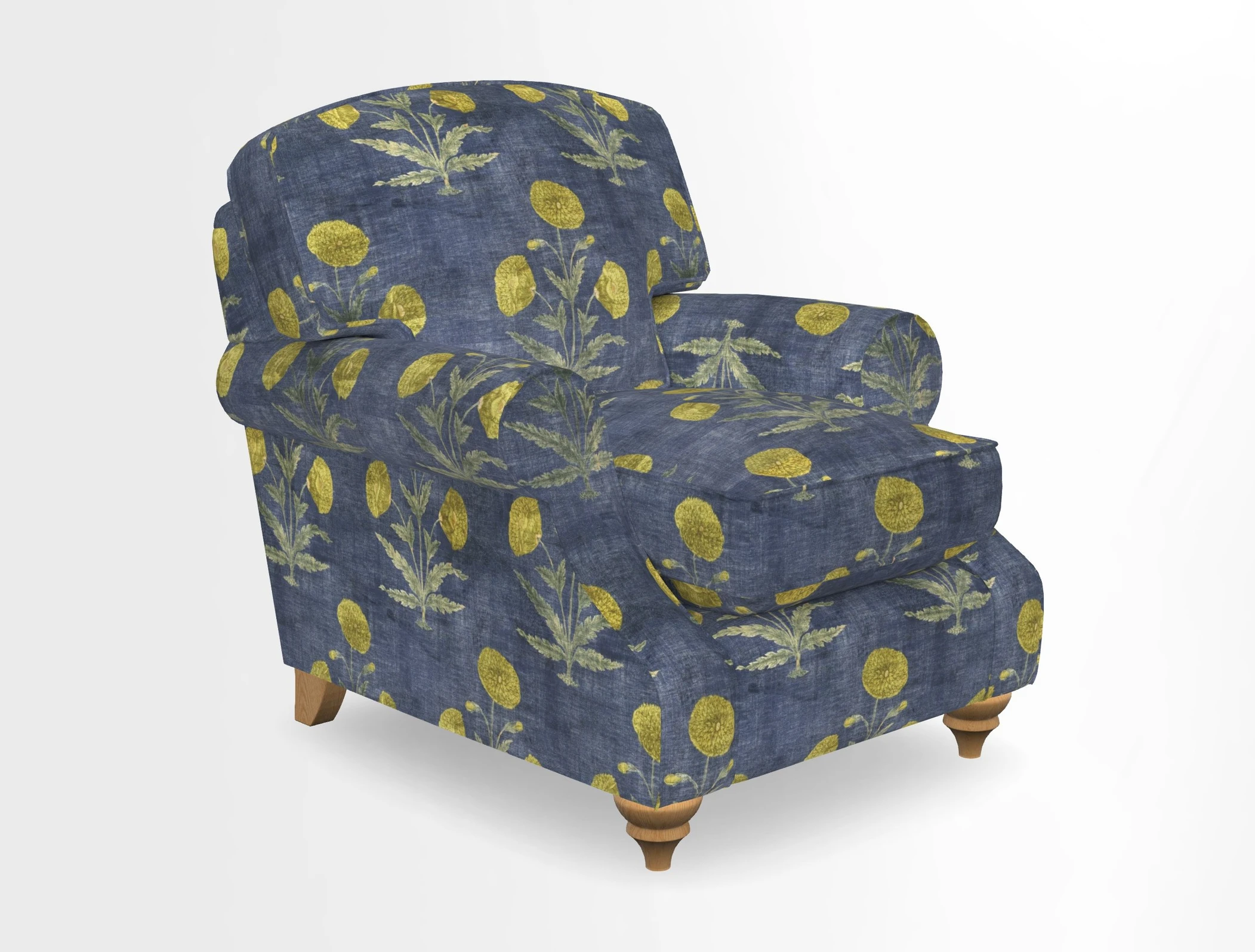 St Mawes Chair in Two Tone Plain Biscuit
