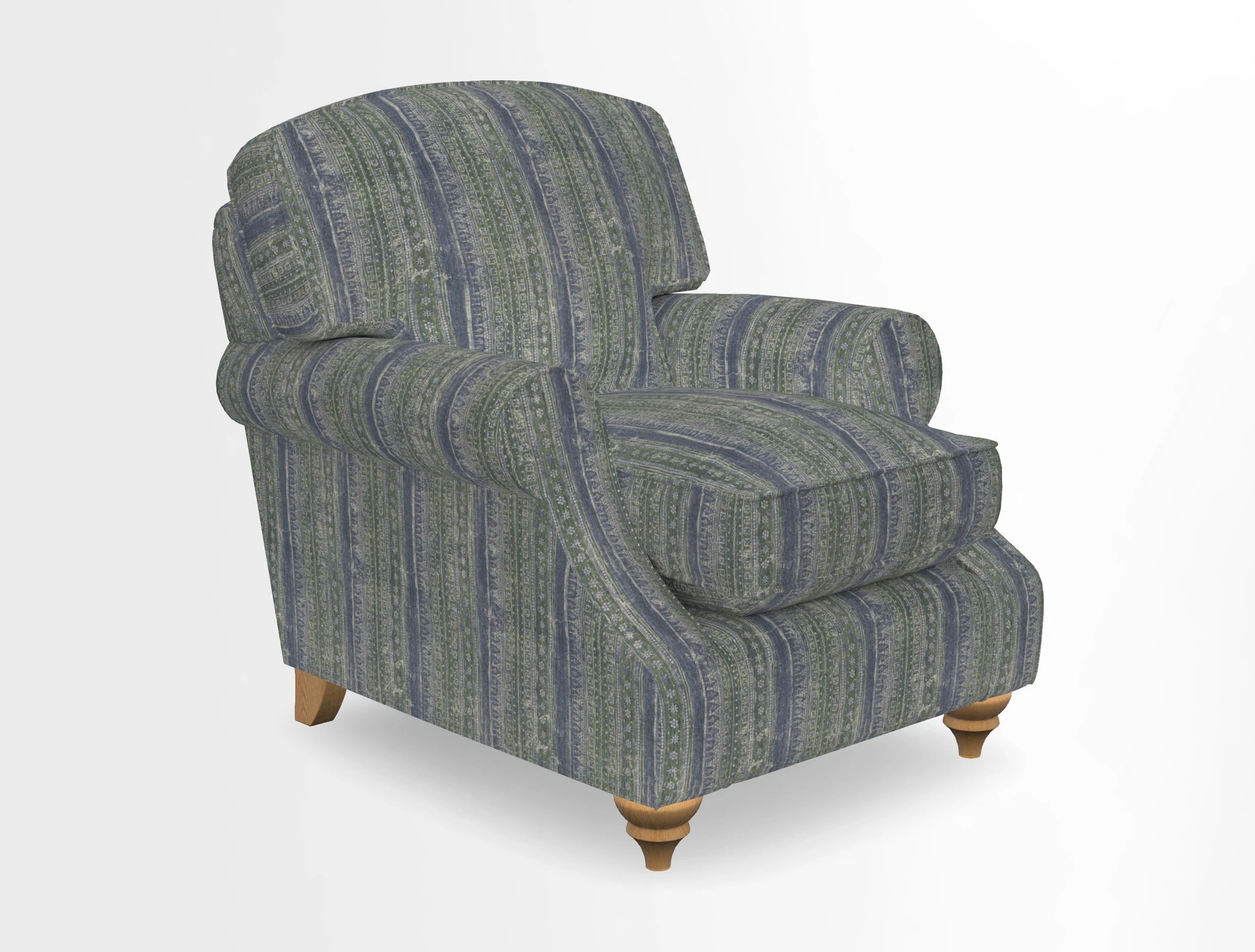 St Mawes Chair in Two Tone Plain Biscuit