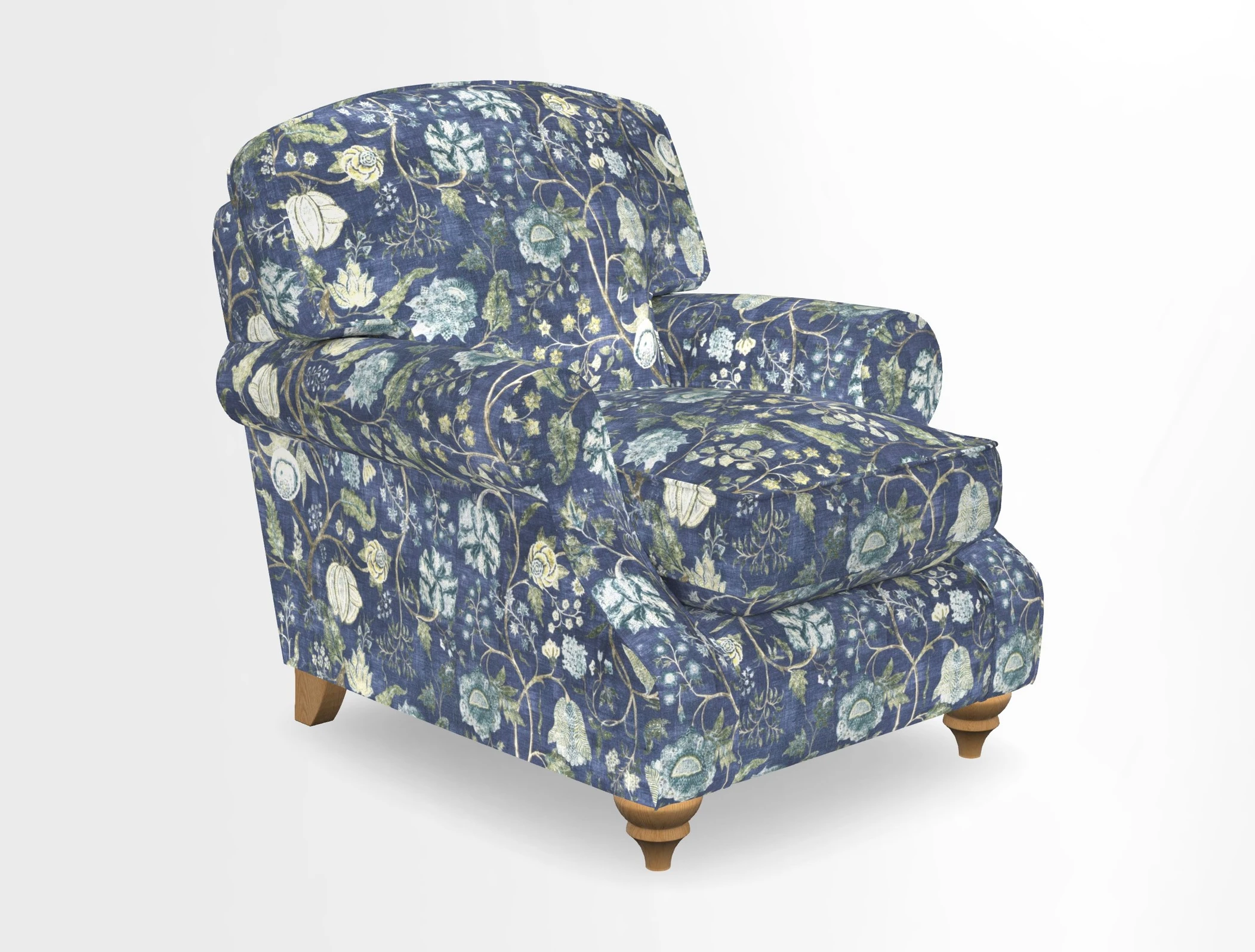 St Mawes Chair in Two Tone Plain Biscuit