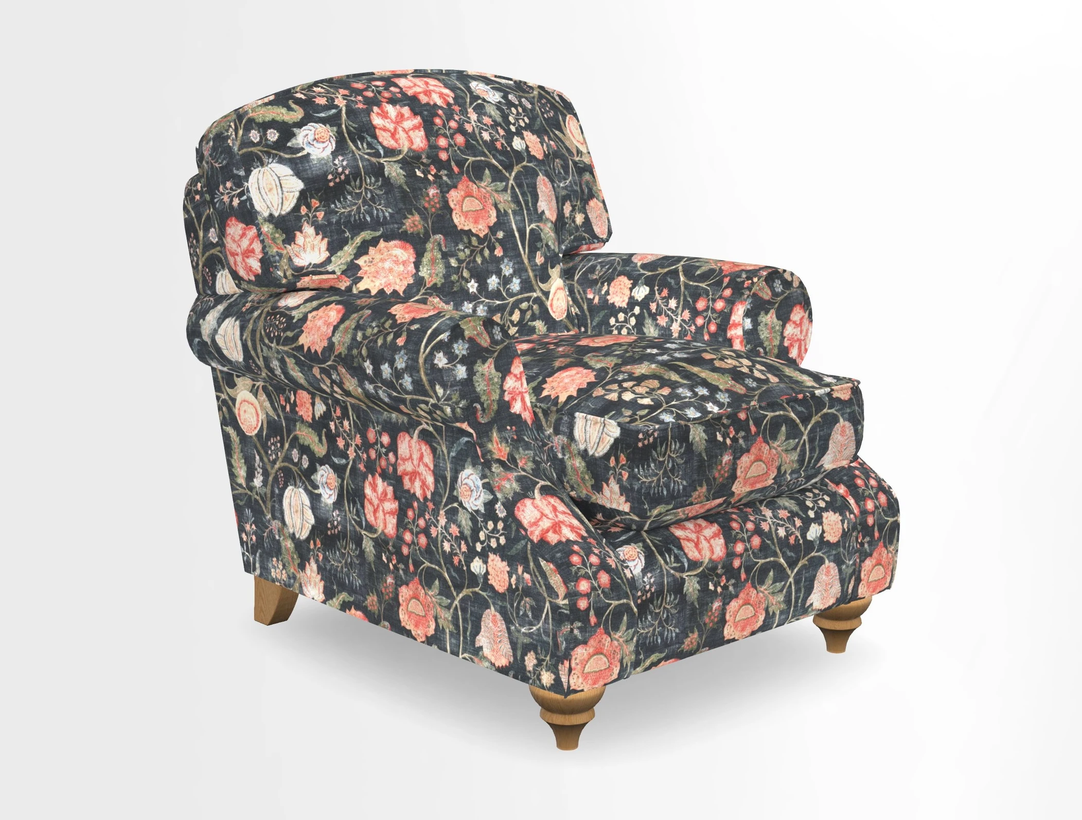 St Mawes Chair in Two Tone Plain Biscuit
