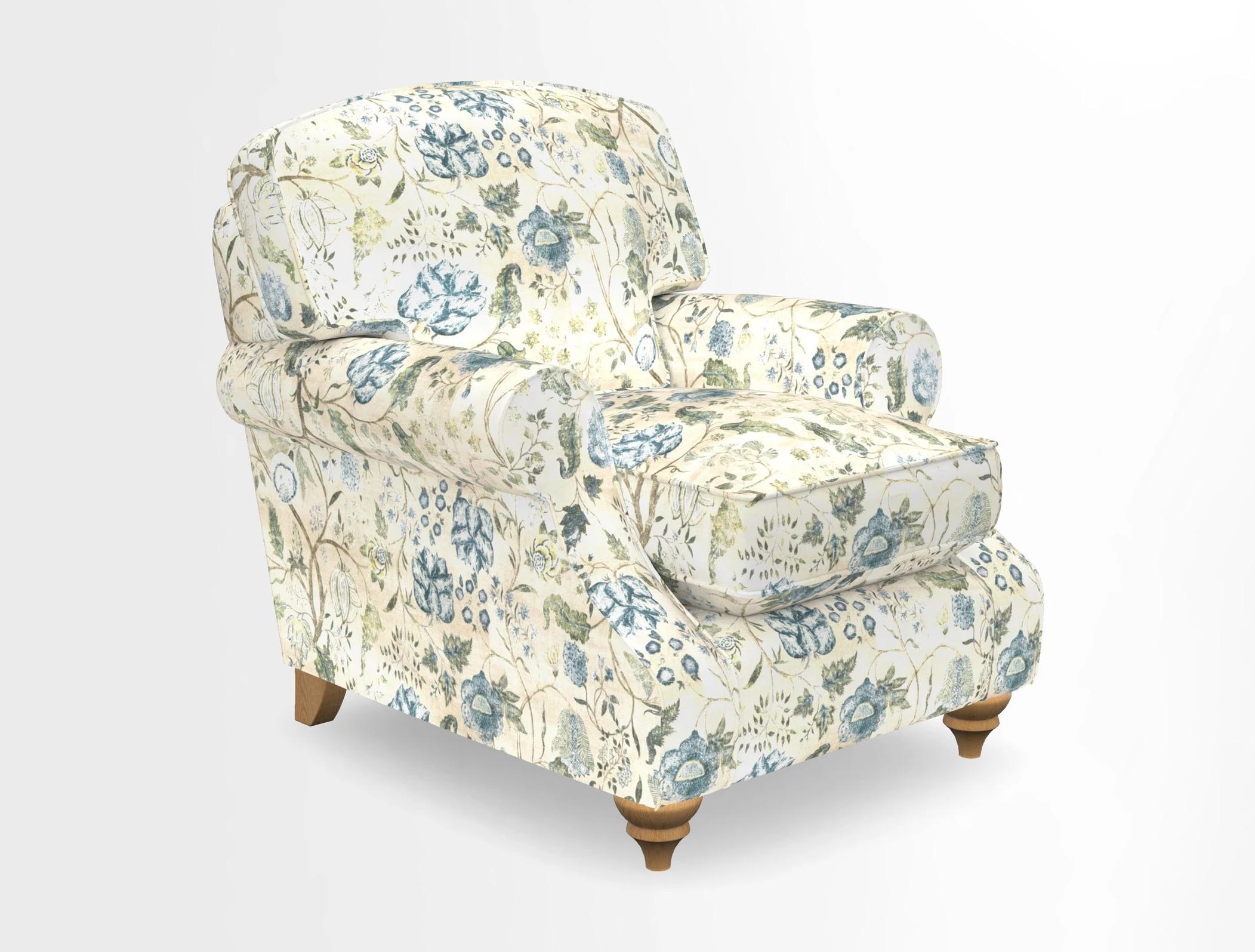 St Mawes Chair in Two Tone Plain Biscuit