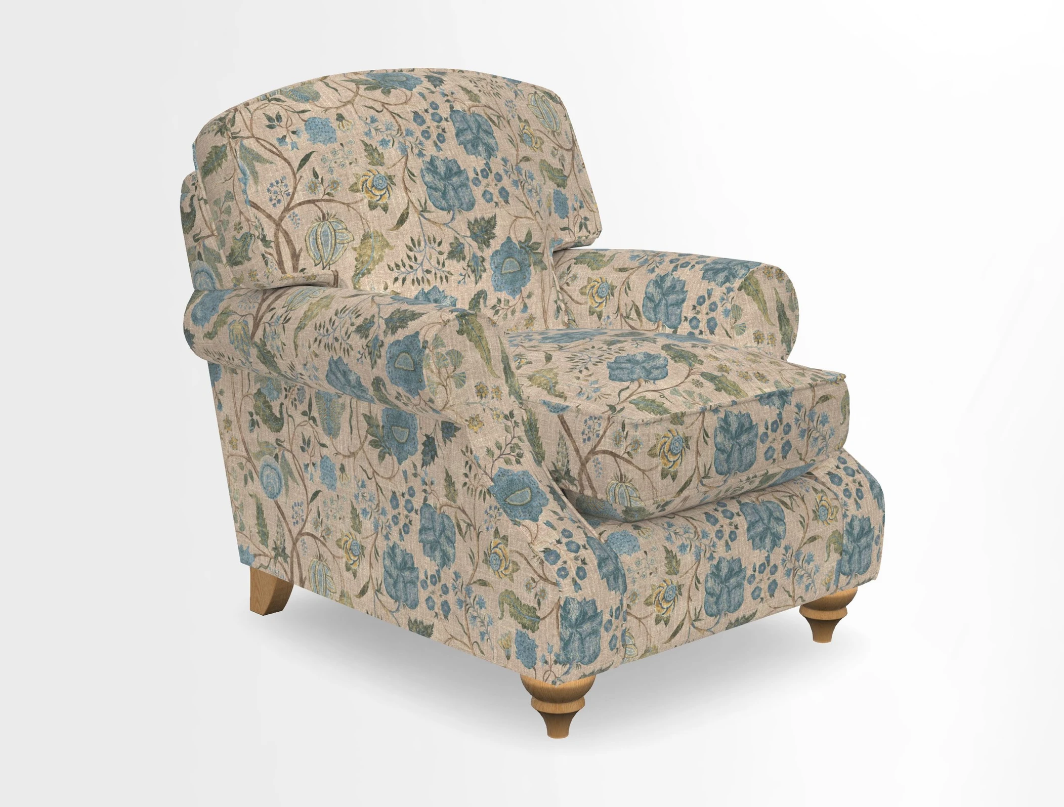 St Mawes Chair in Two Tone Plain Biscuit